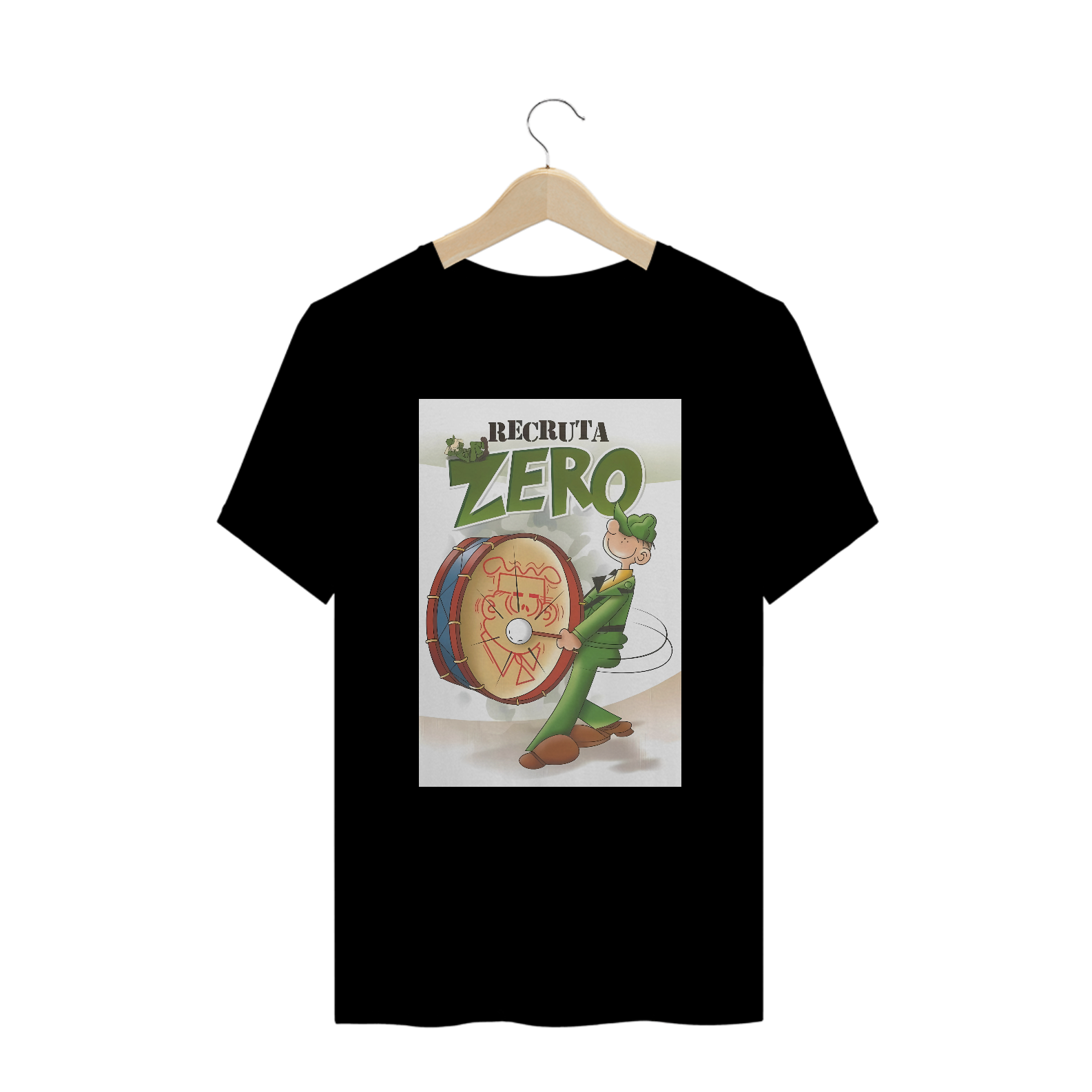 Camisetas Plus Size Recruta Zero