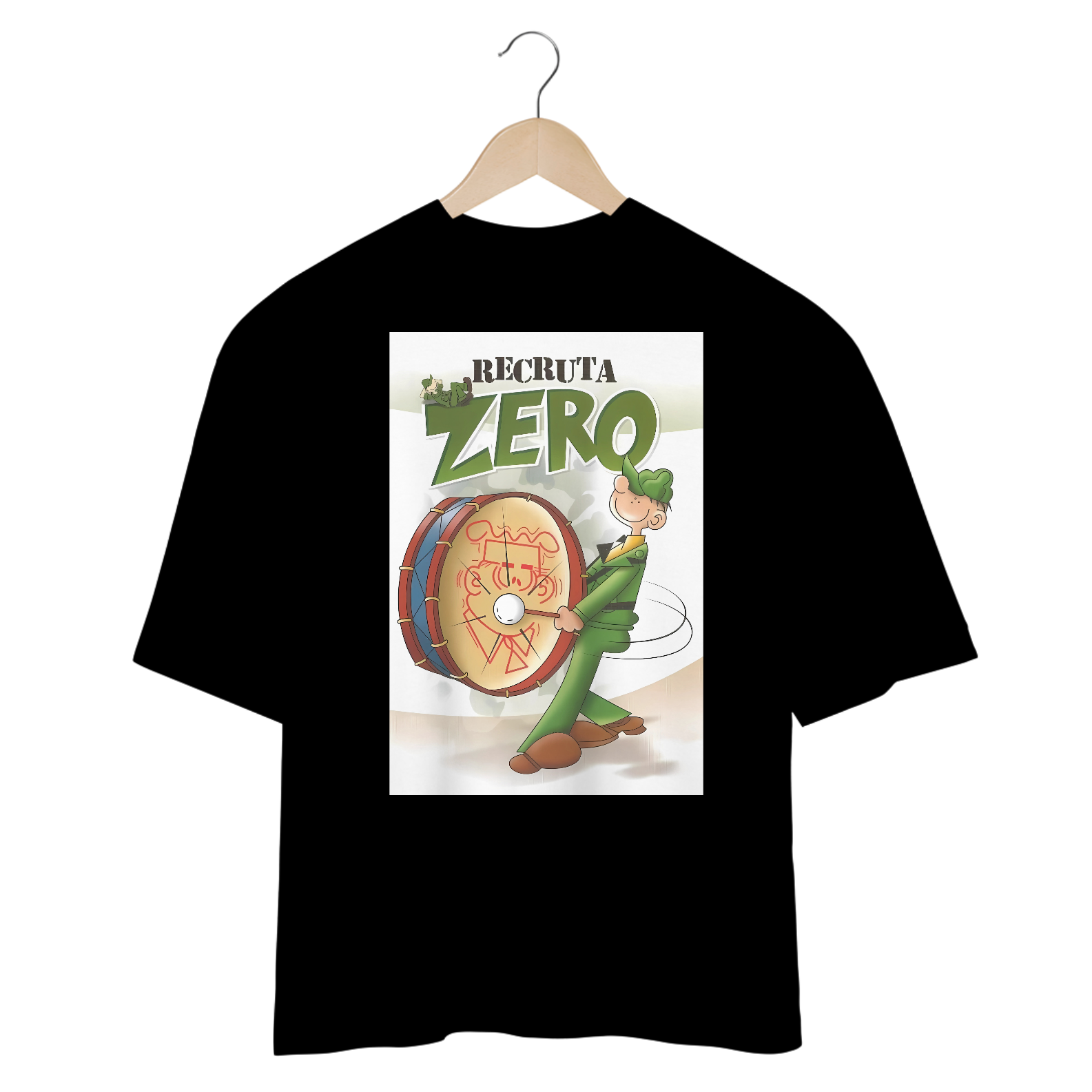 Camisetas Oversized Recruta Zero