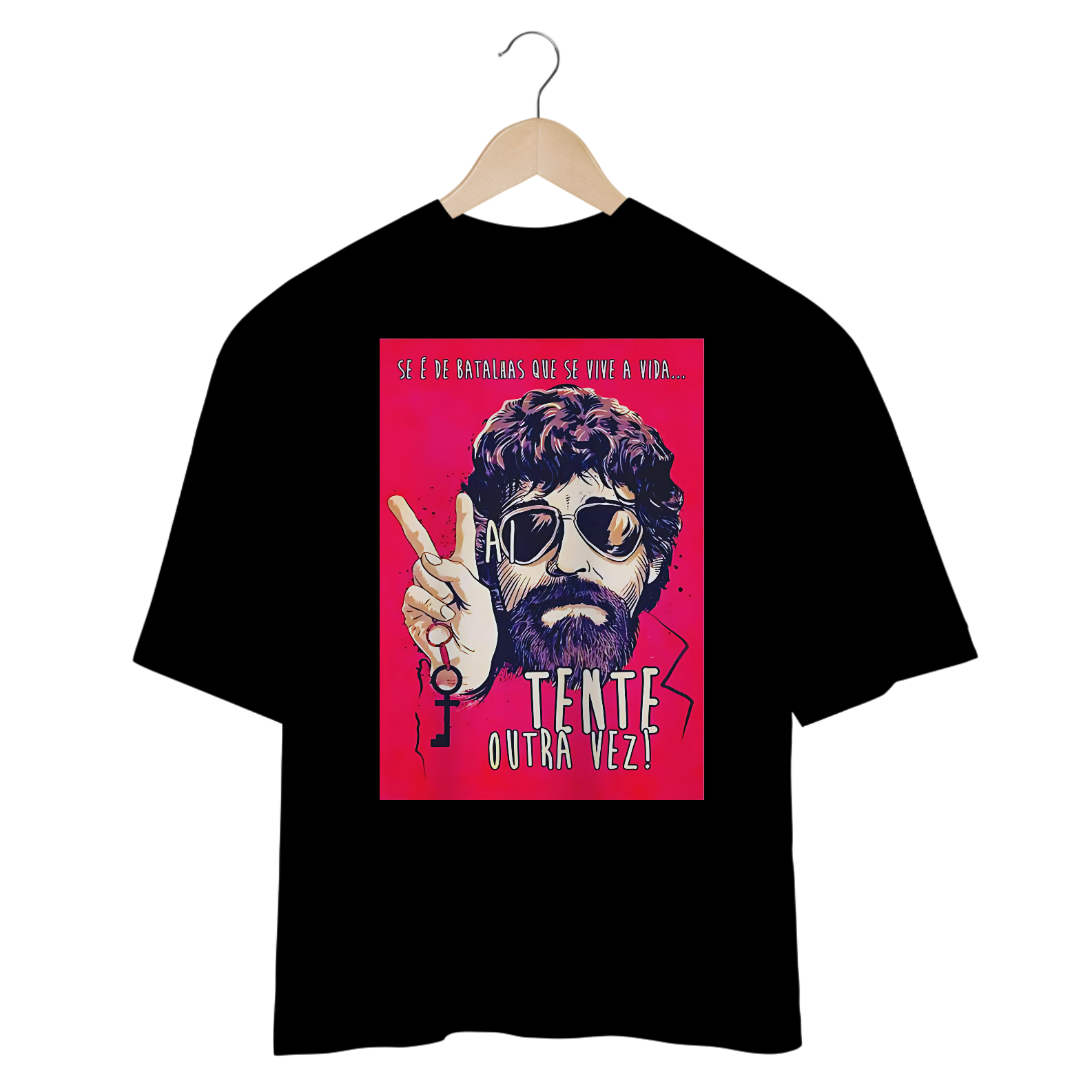 Camisetas Oversized Tente Outra Vez