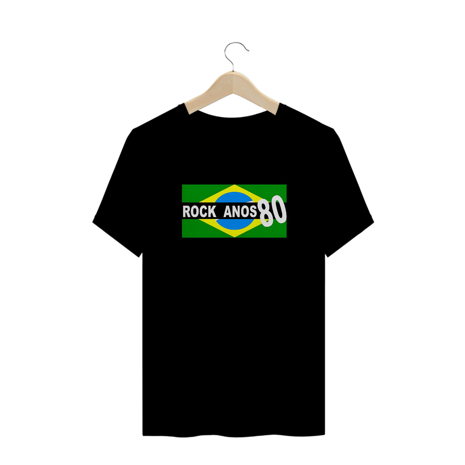 Camisetas Plus Size Rock Anos 80