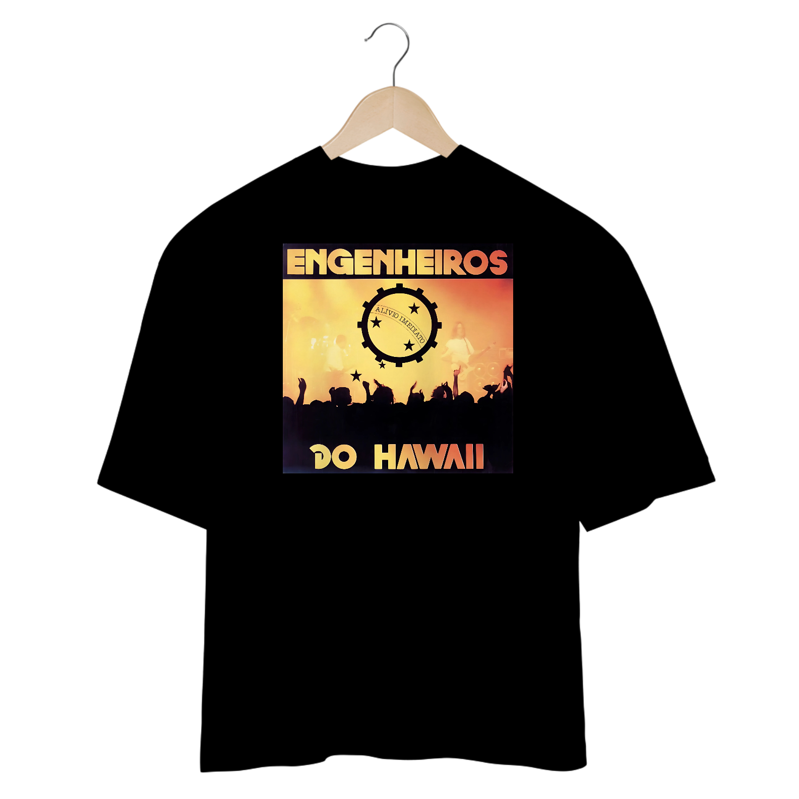 Camisetas Oversized Engenheiros Do Hawaii