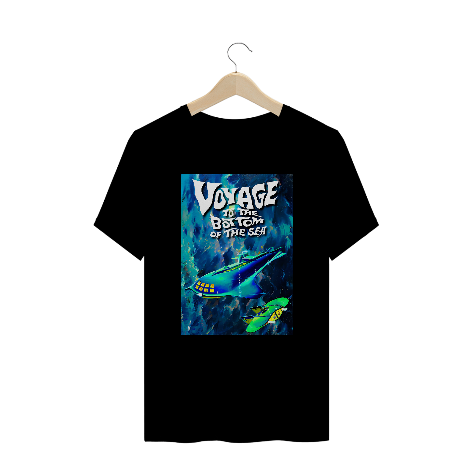 Camisetas Plus Size Viagem ao Fundo Do Mar 2
