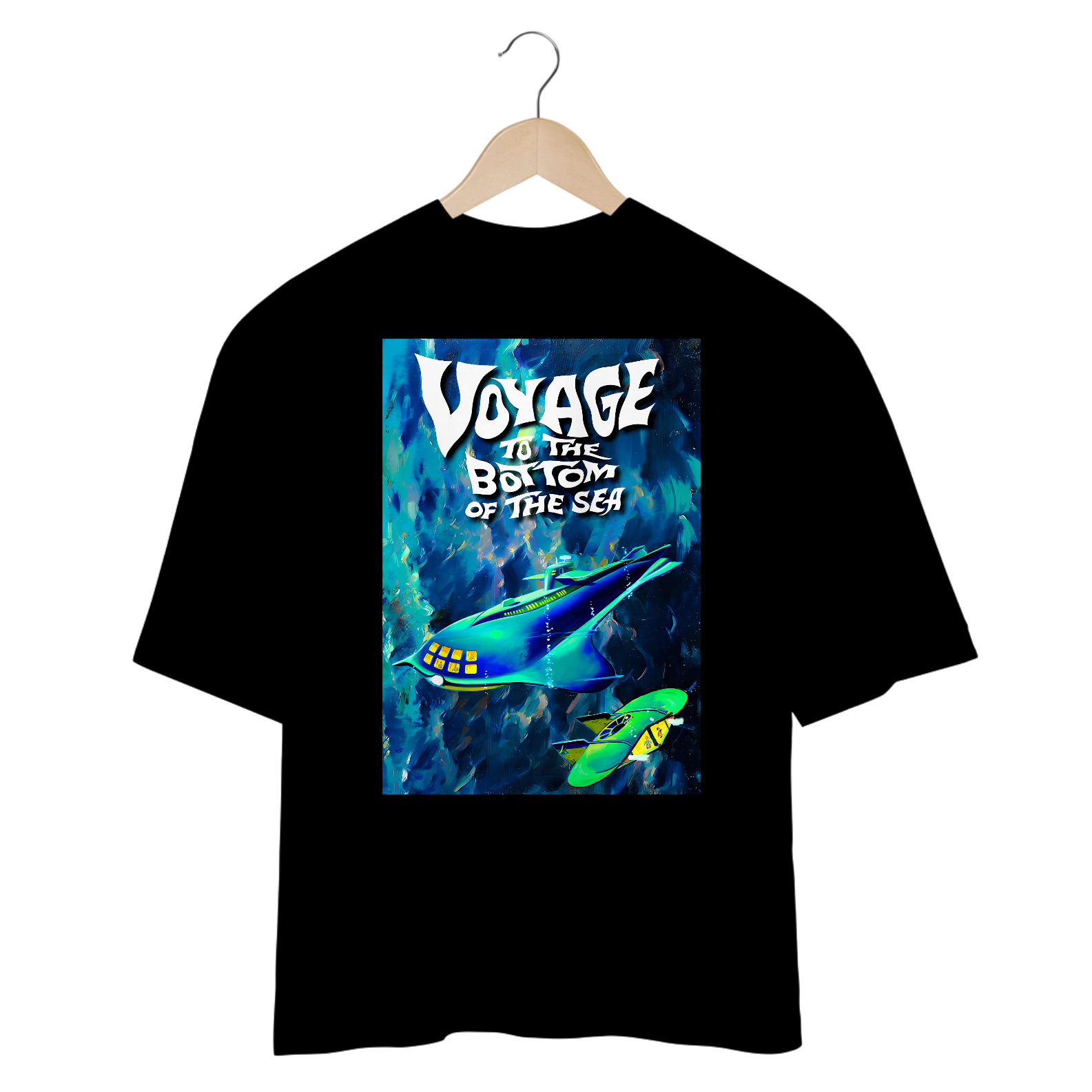 Camisetas Oversized Viagem ao Fundo Do Mar 2