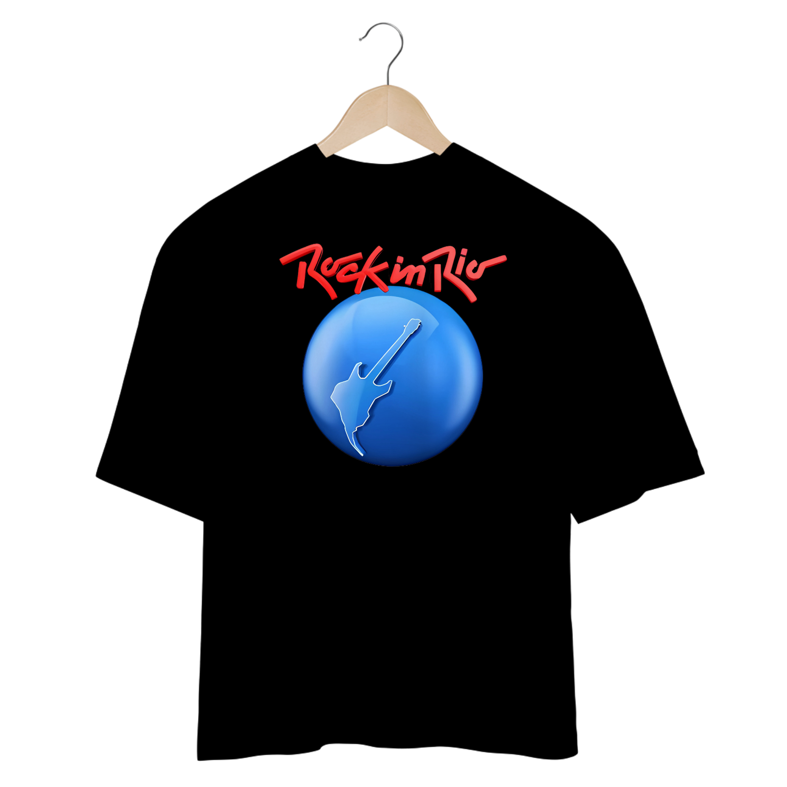 Camisetas Oversized Rock In Rio