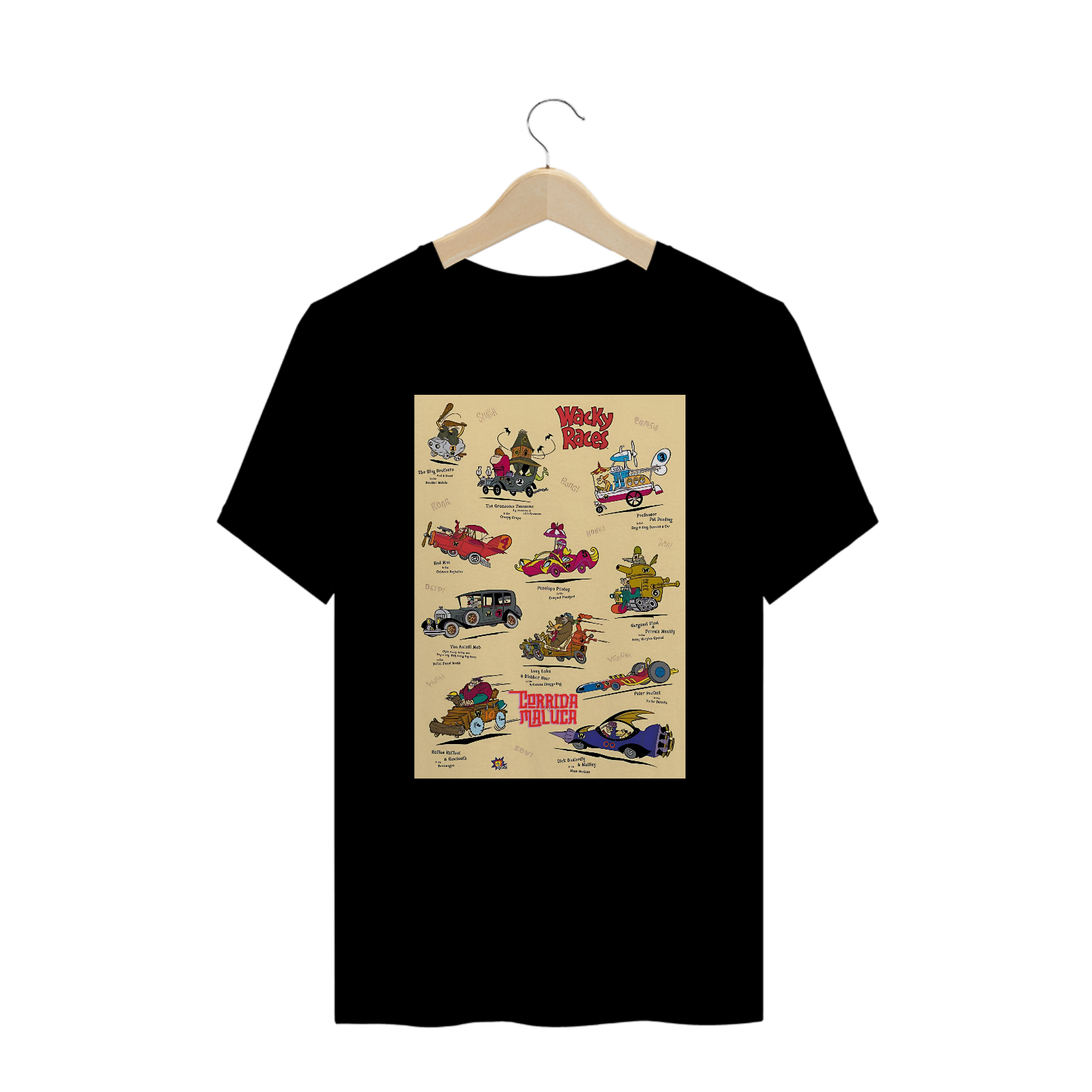 Camisetas Plus Size Corrida Maluca
