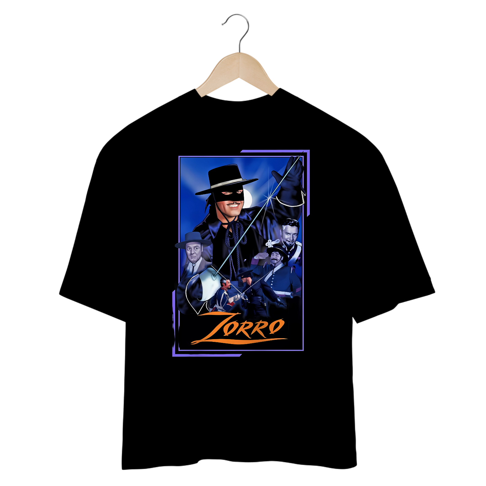 Camisetas Oversized Zorro