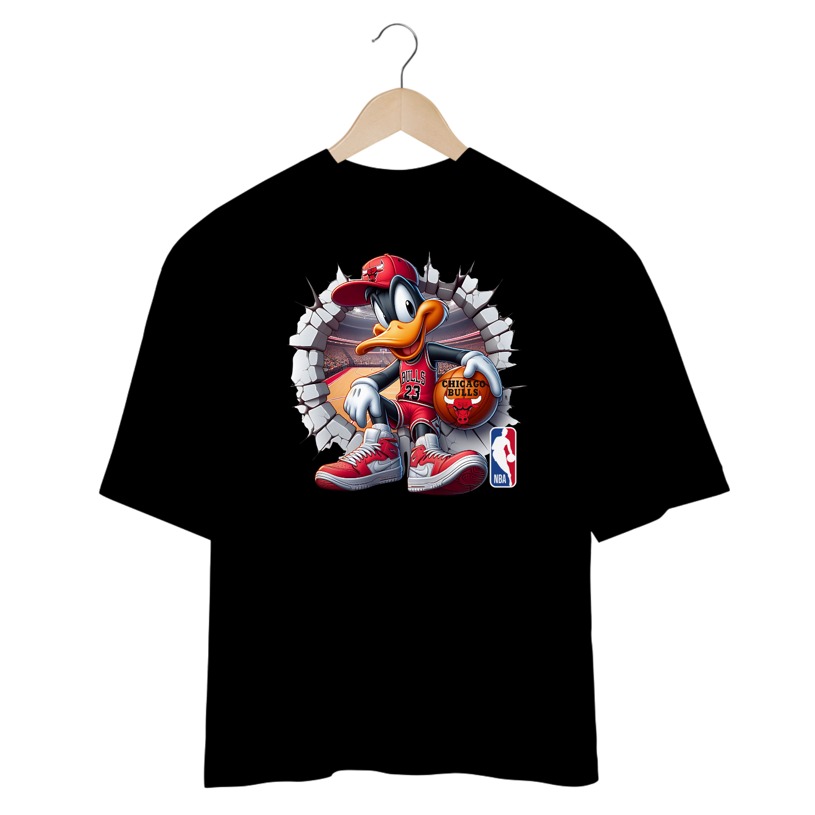 Camisetas Oversized Chicago Bulls