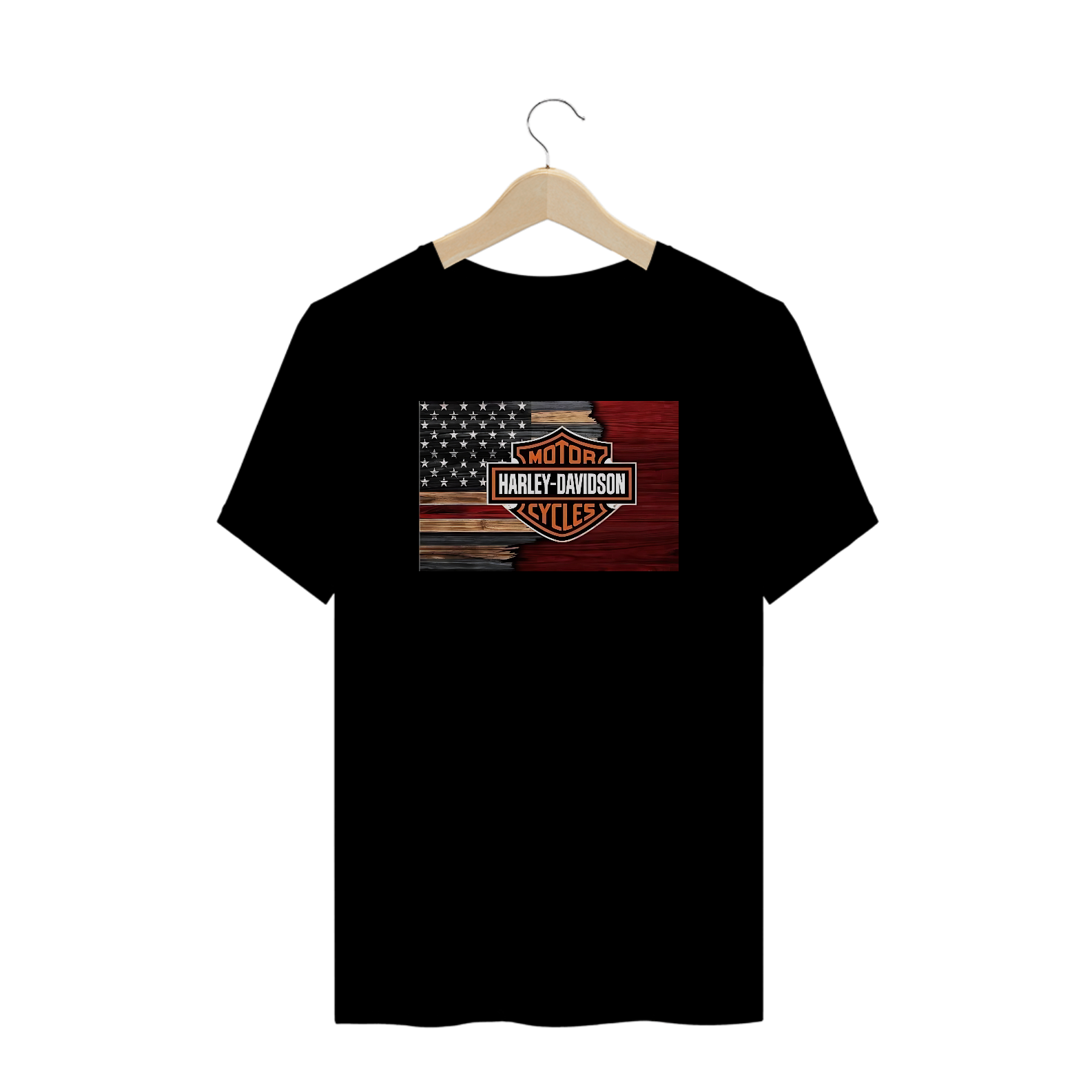 Camisetas Plus Size Harley USA