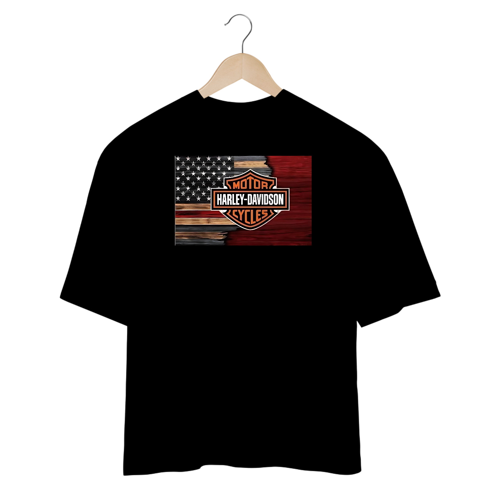Camisetas Oversized Harley USA