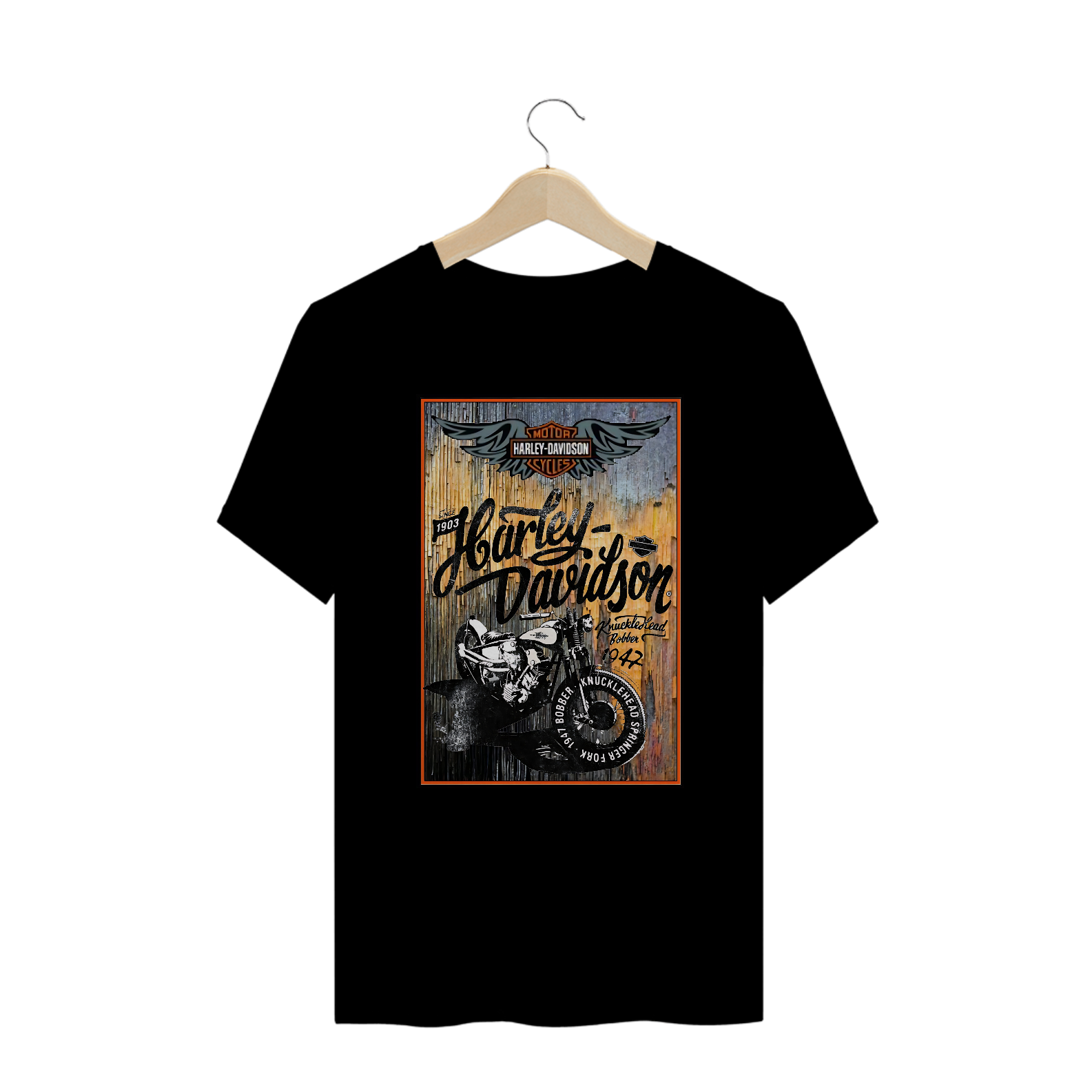 Camisetas Plus Size Harley 1947