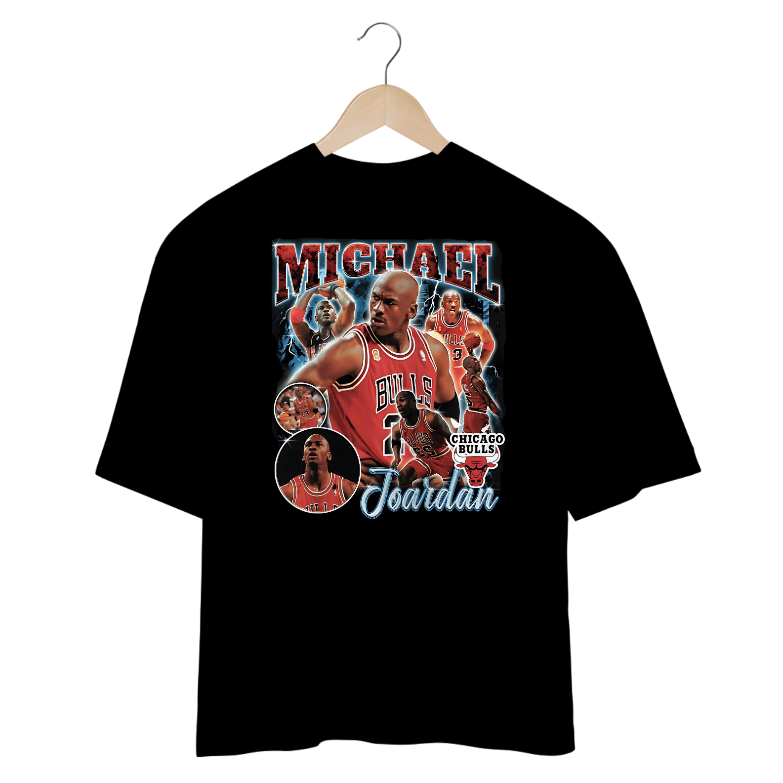 Camisetas Oversized Michael Jordan 2