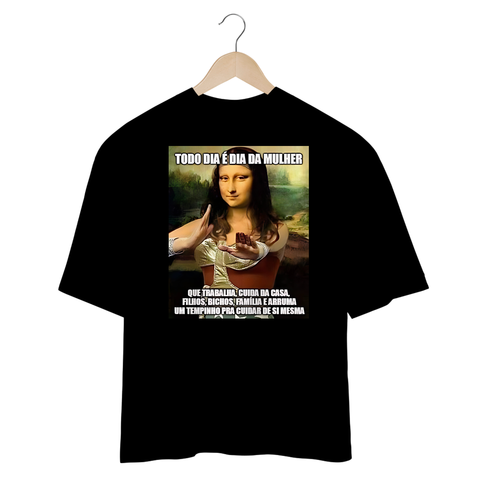Camisetas Oversized Dia Da Mulher