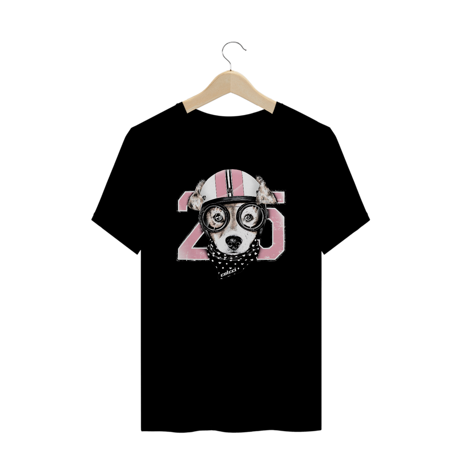 Camisetas Plus Size Colcci Cachorro Óculos