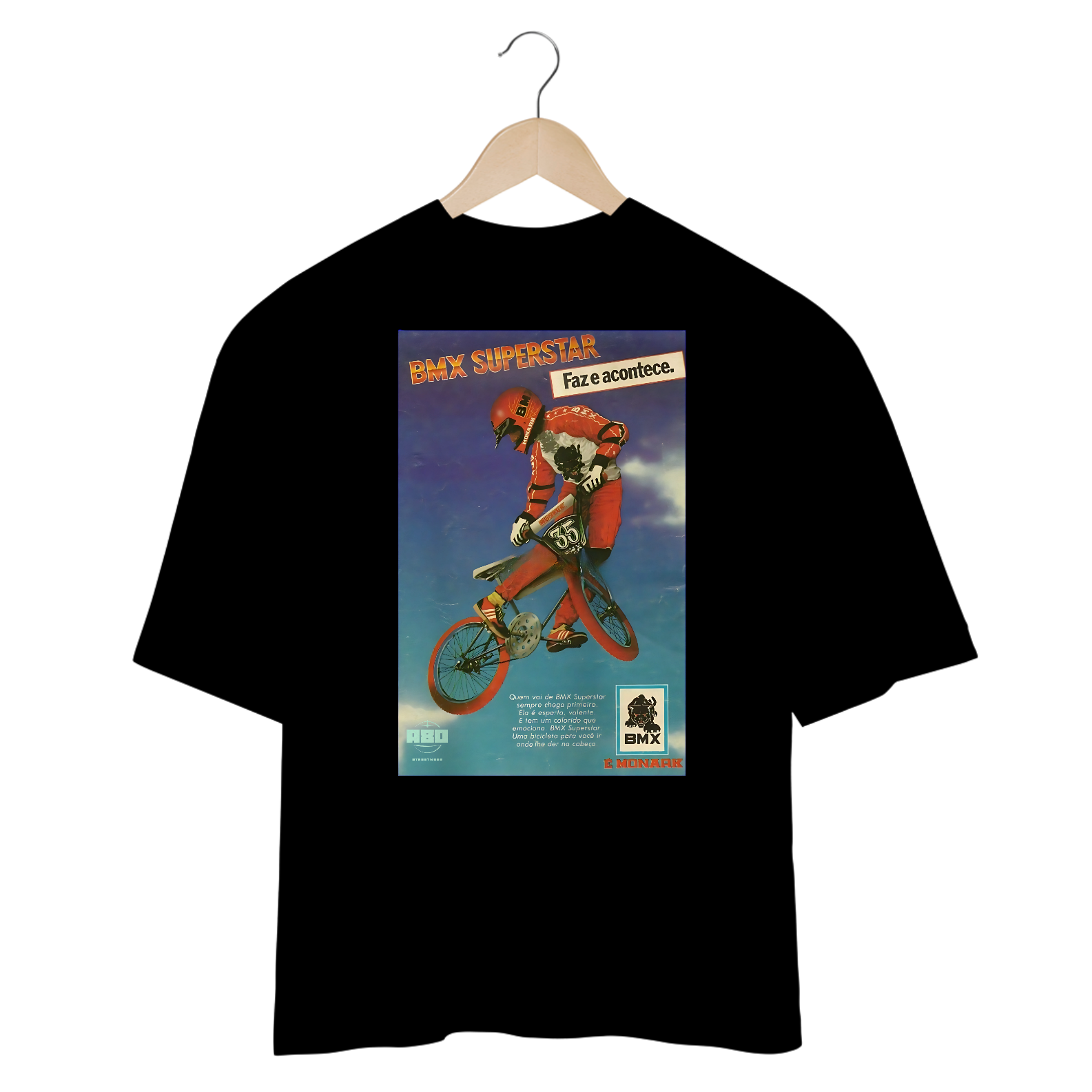 Camisetas Oversized BMX Superstar