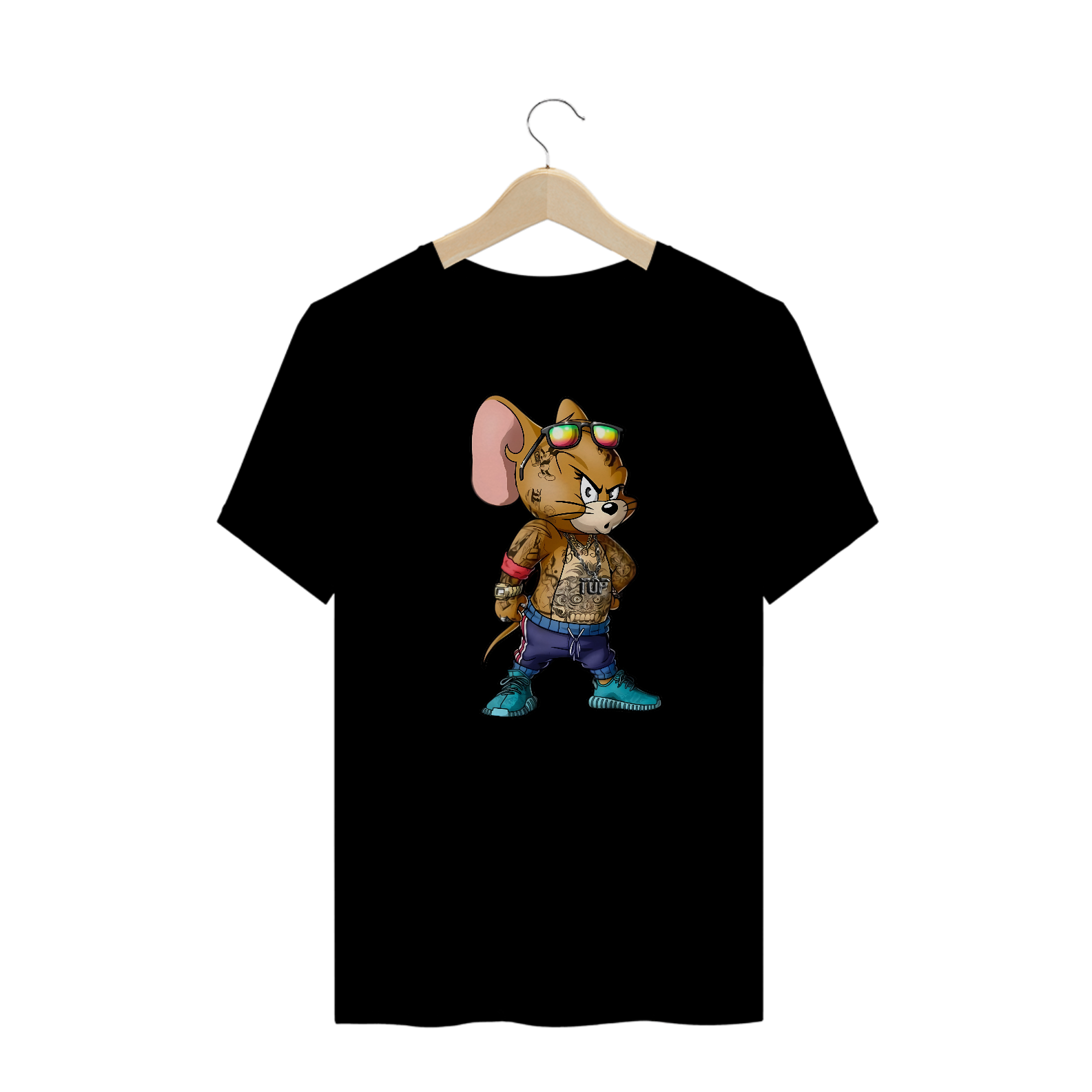 Camisetas Plus Size Jerry Tatuado