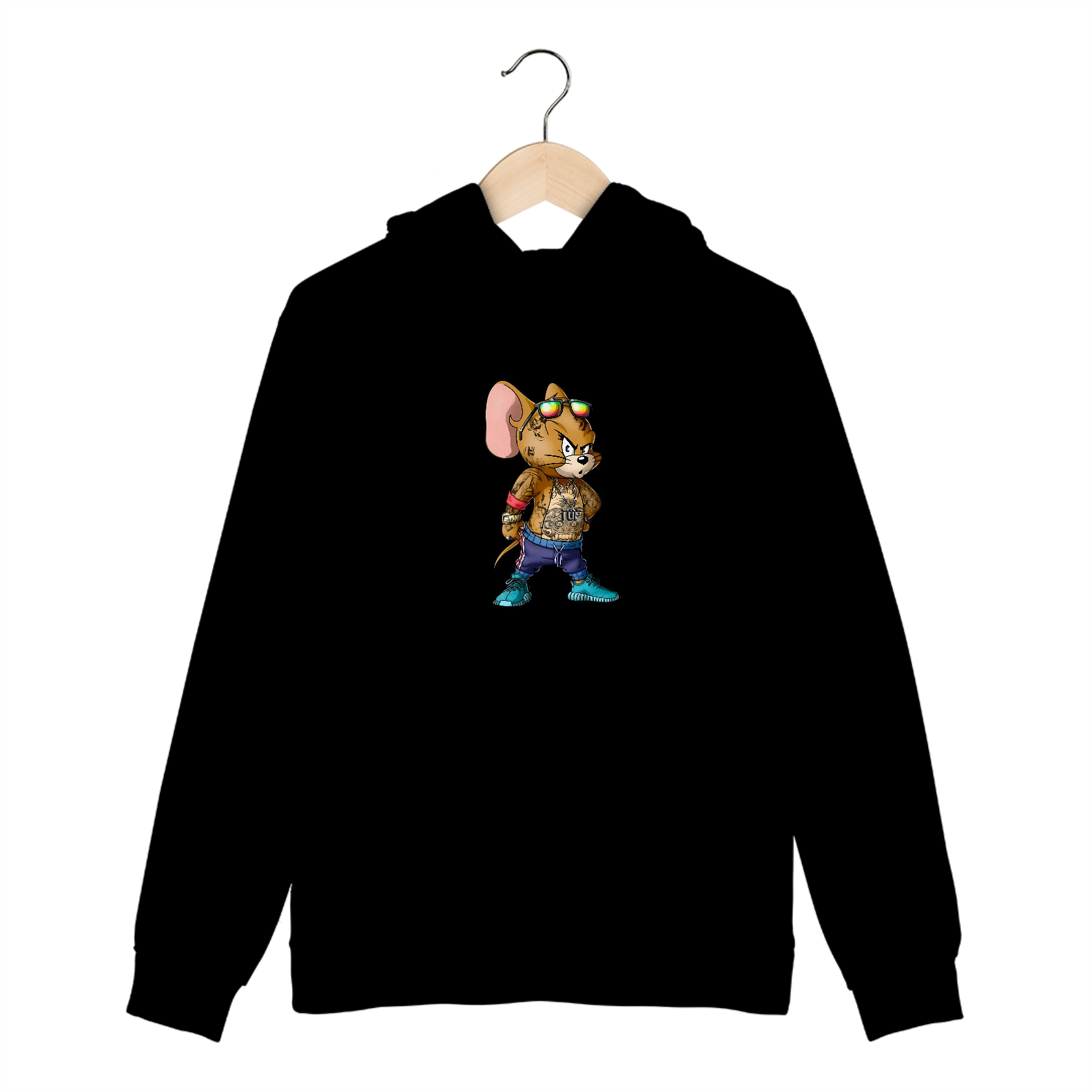 Moletom Canguru Jerry Tatuado