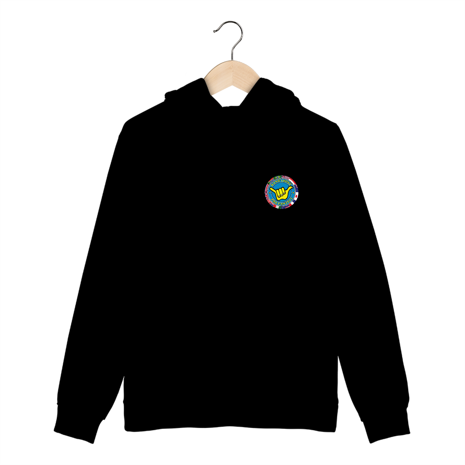 Moletom Canguru Hang Loose Minimalista