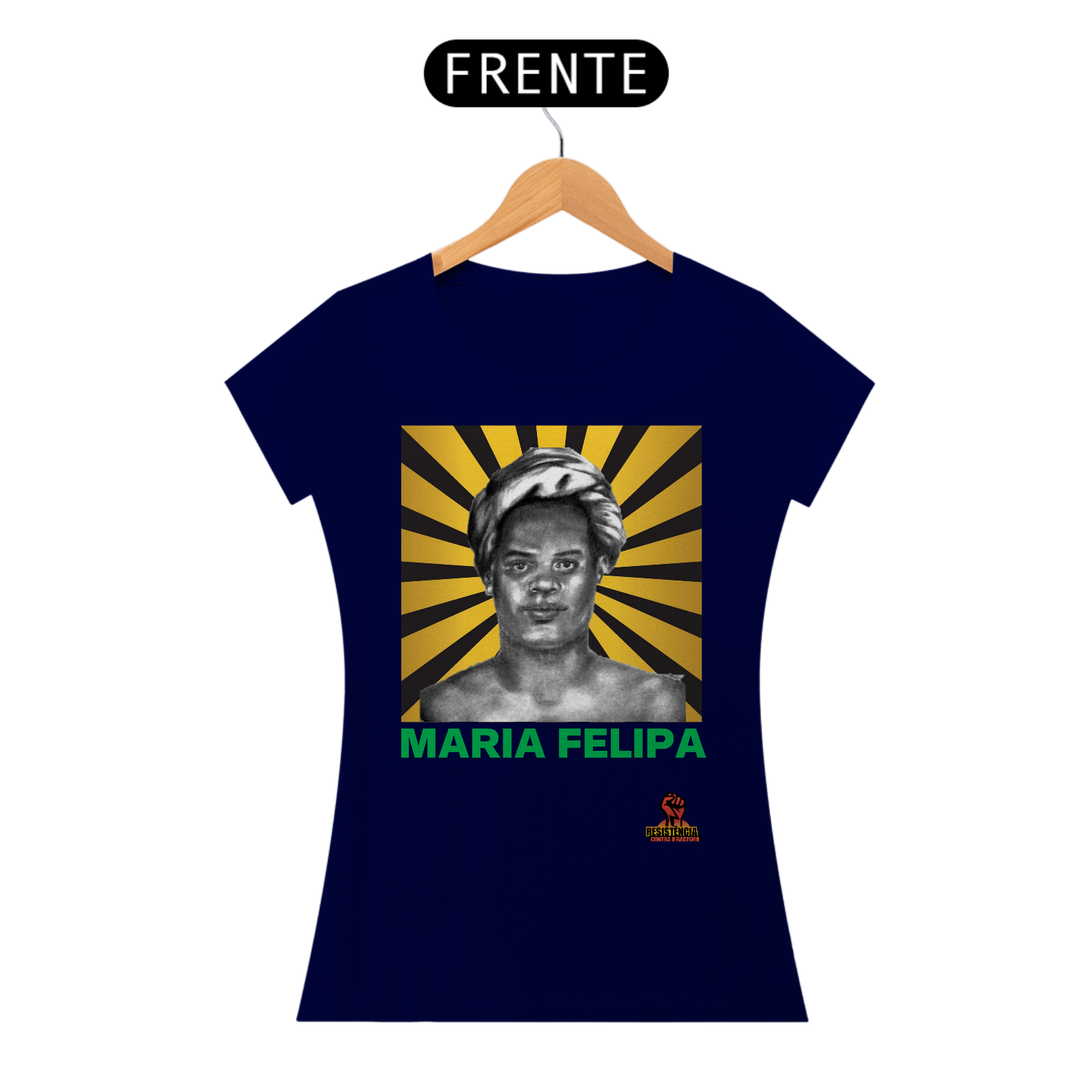 Camisa feminina  Maria Felipa