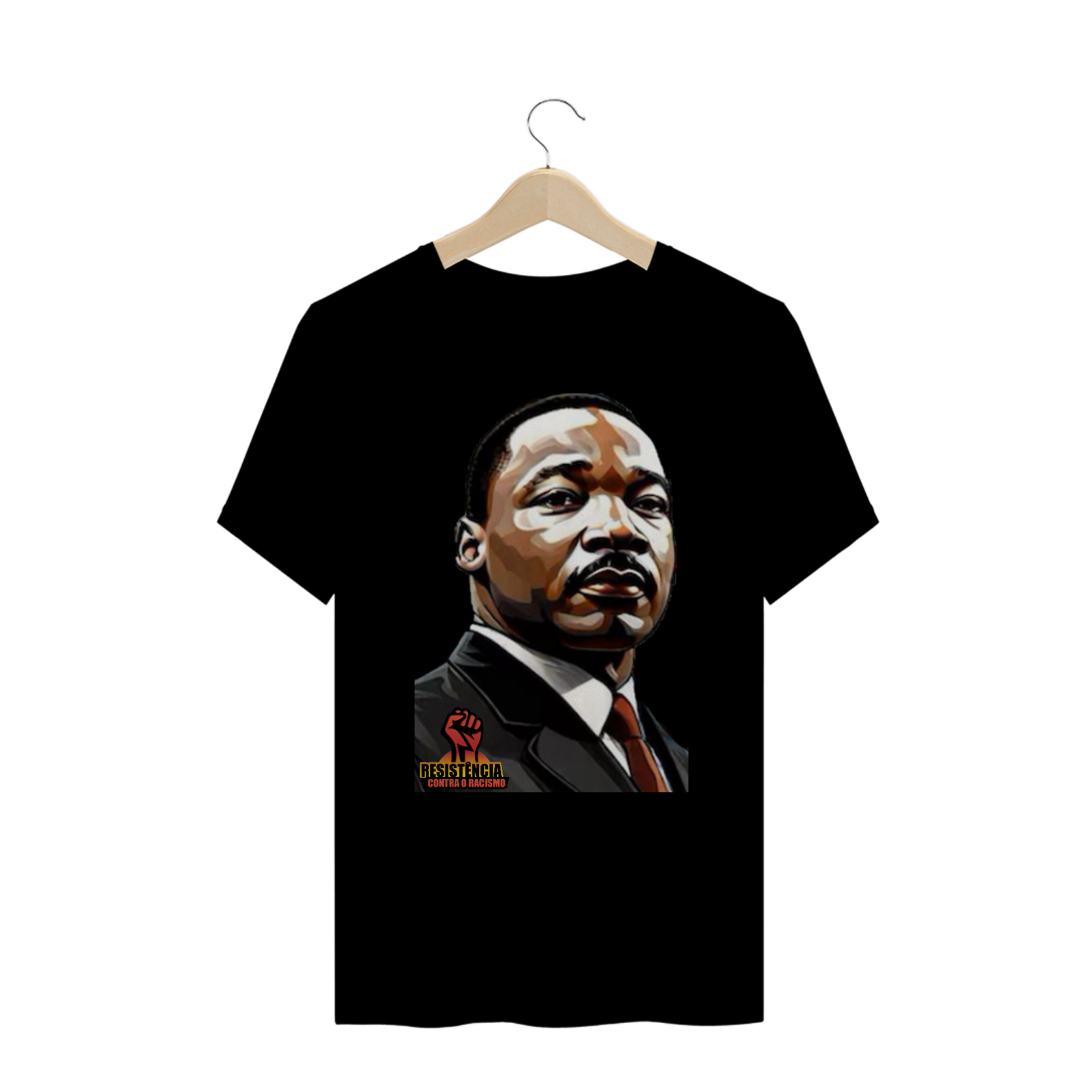 Camisa MLK plus size