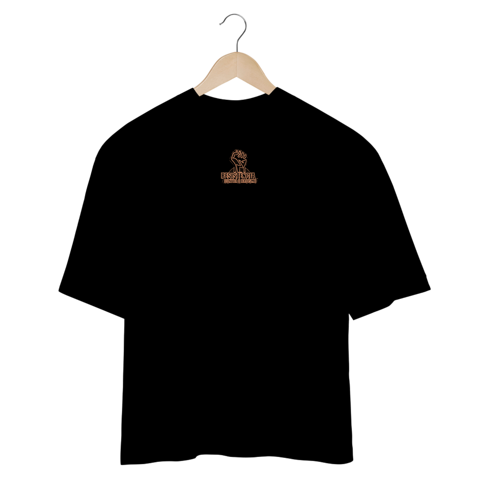 camisa oversized resistência