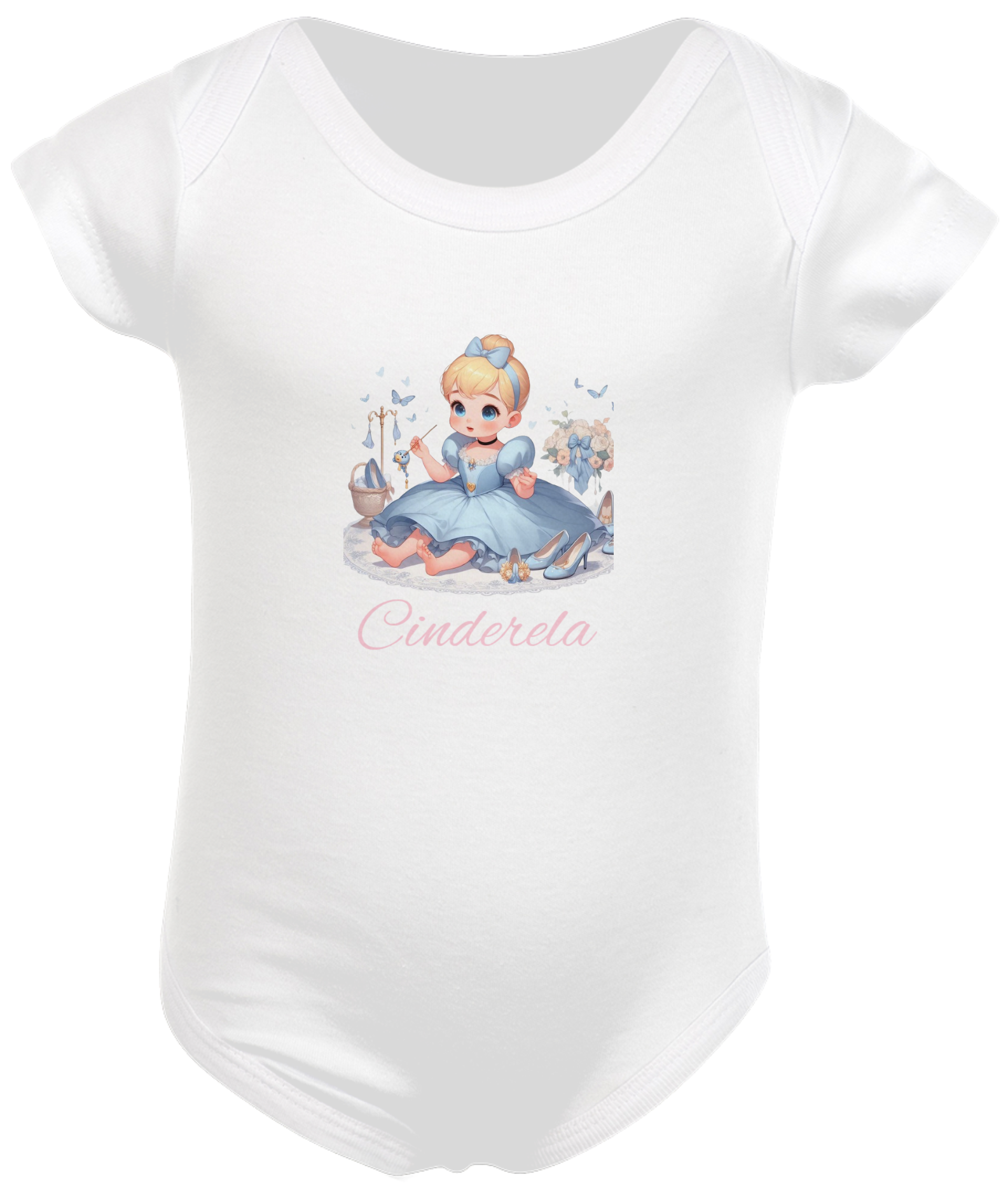 Body Infantil Cinderela Baby