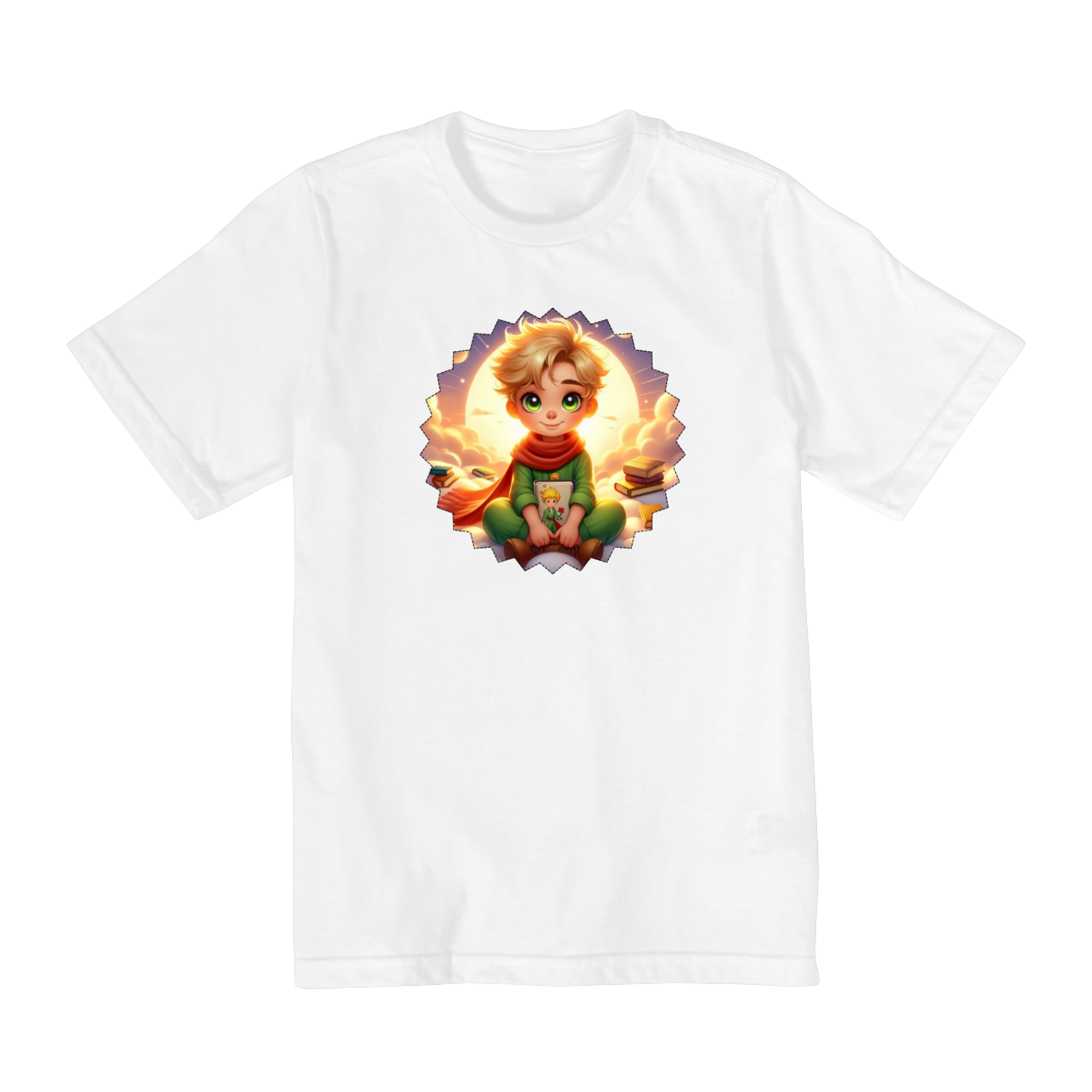 Camiseta Infantil Pequeno Príncipe