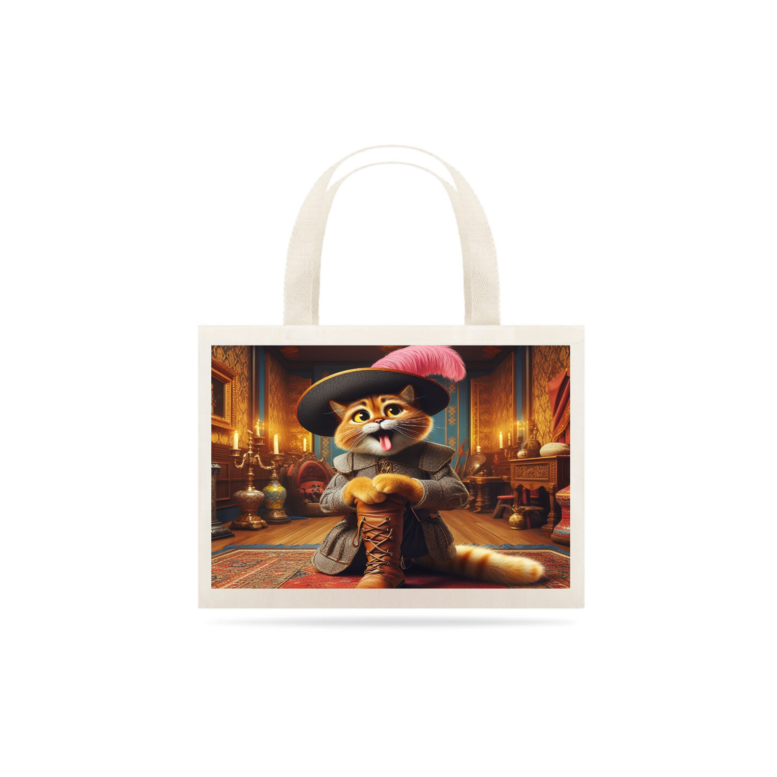 Eco Bag Gato de Botas
