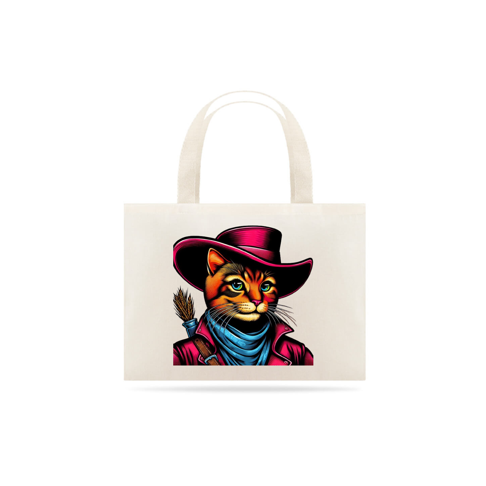 Eco Bag Gato de Botas Art Pop