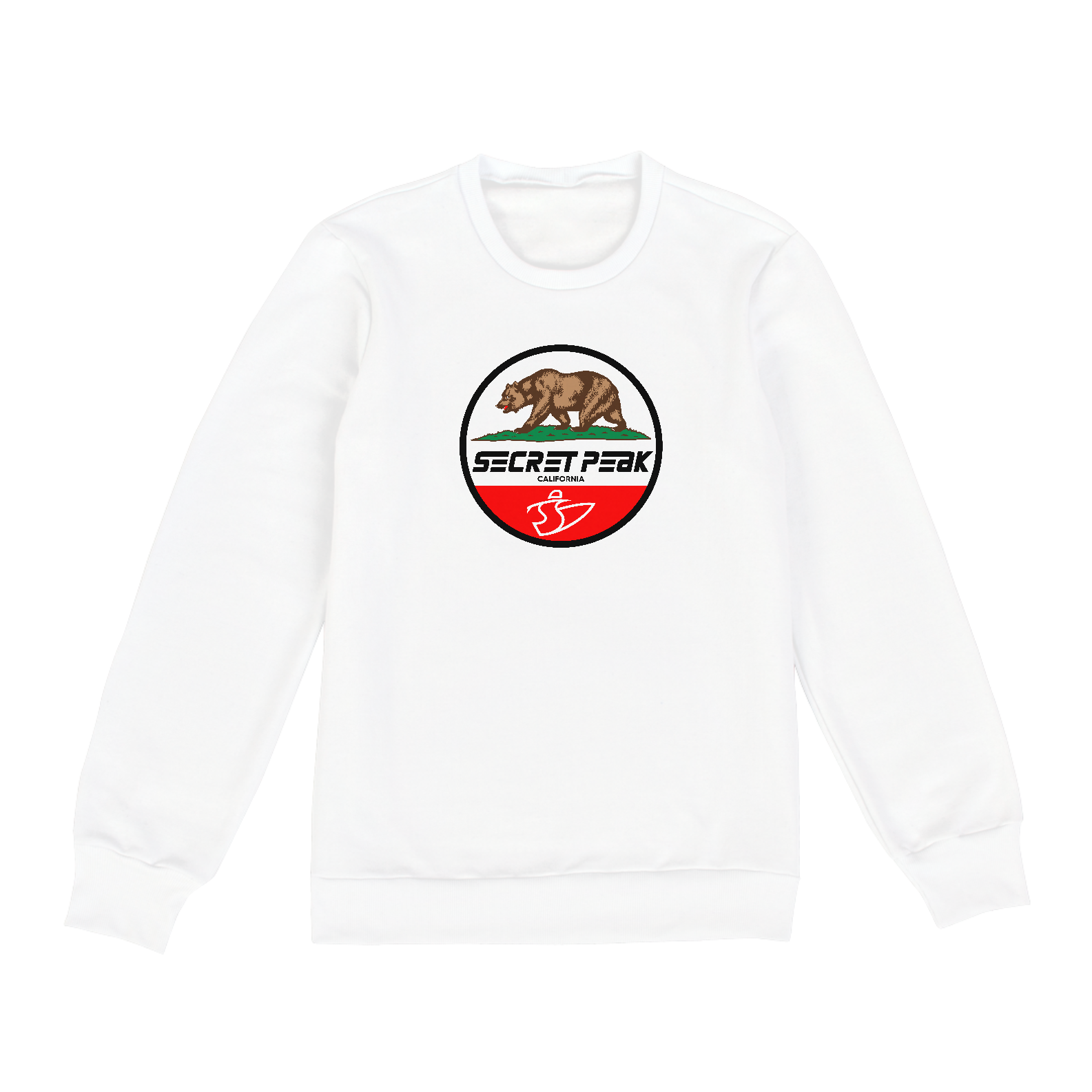 MOLETOM CARECA SECRET PEAK CALIFORNIA