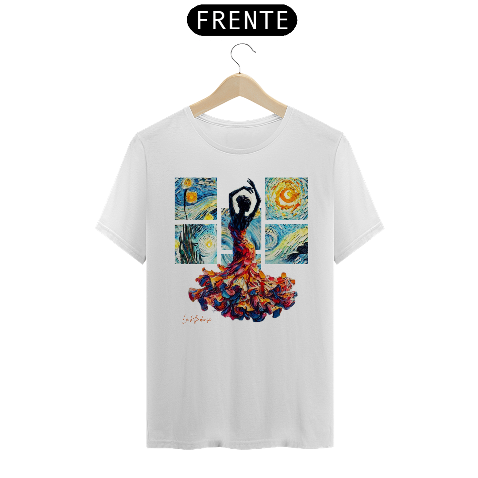 T-shirt - Noite flamenca 