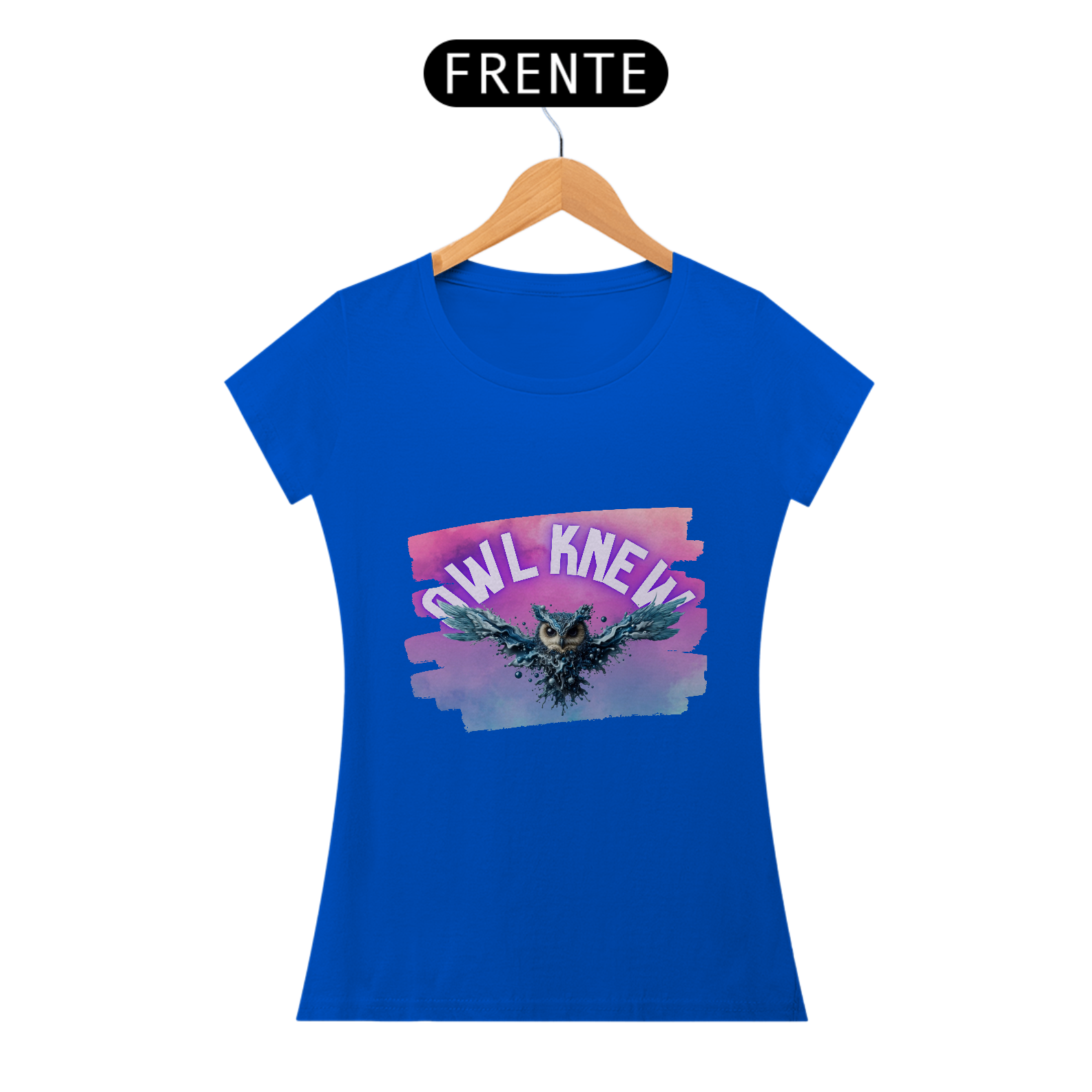 CAMISETA BABY LONG OWL KNEW