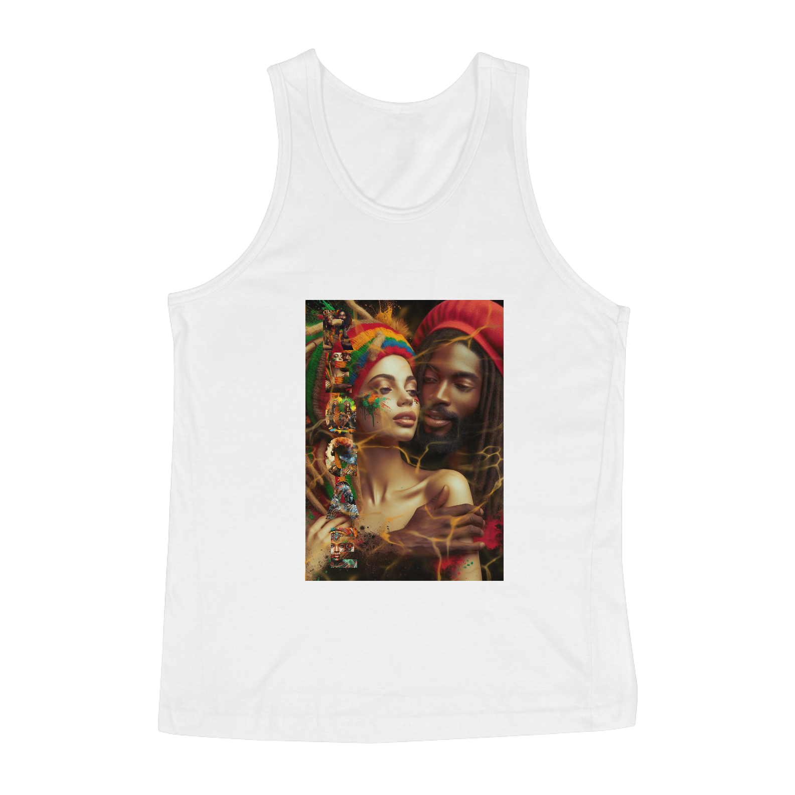 Camiseta regata Reggae UV dry