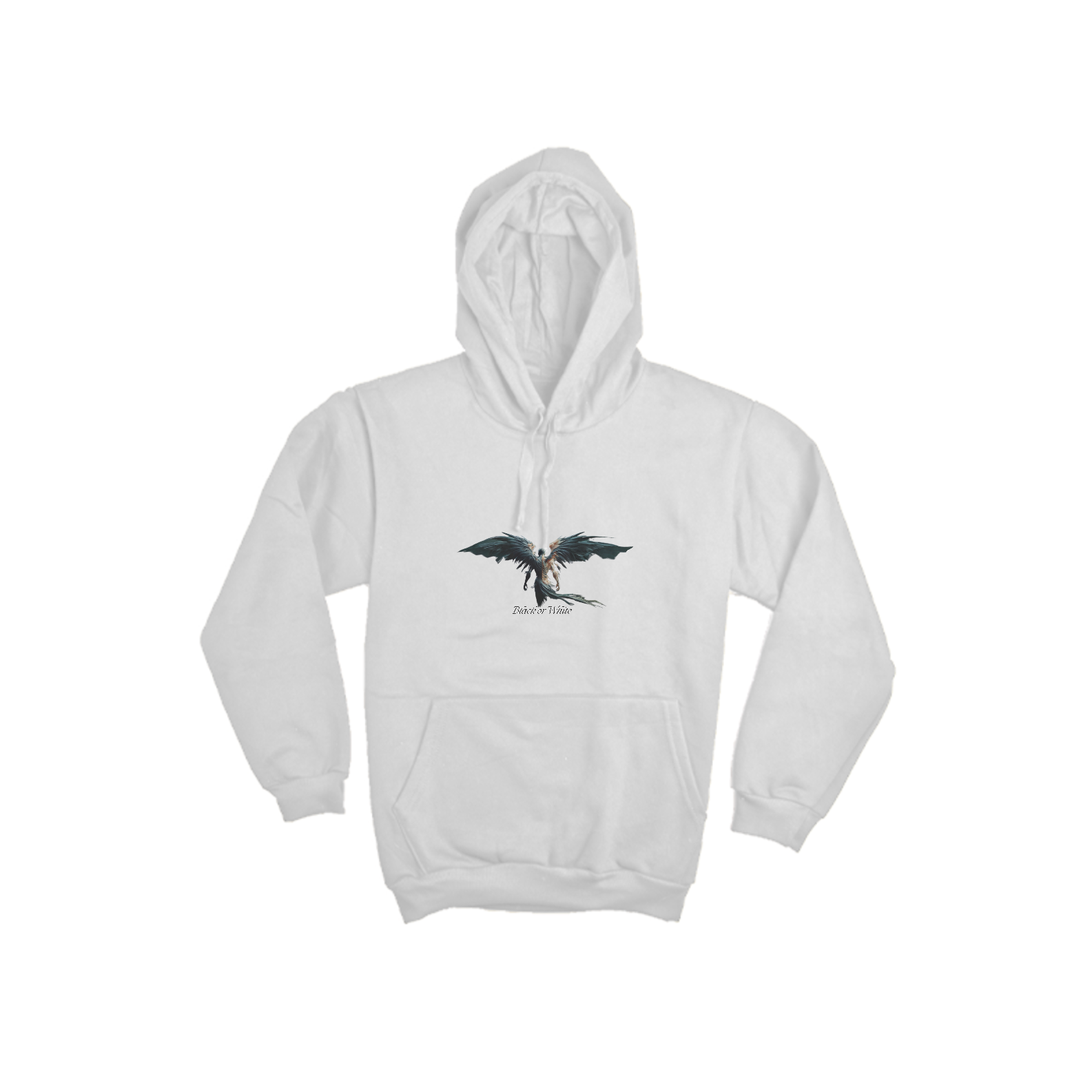 Moletom Capuz Black or White