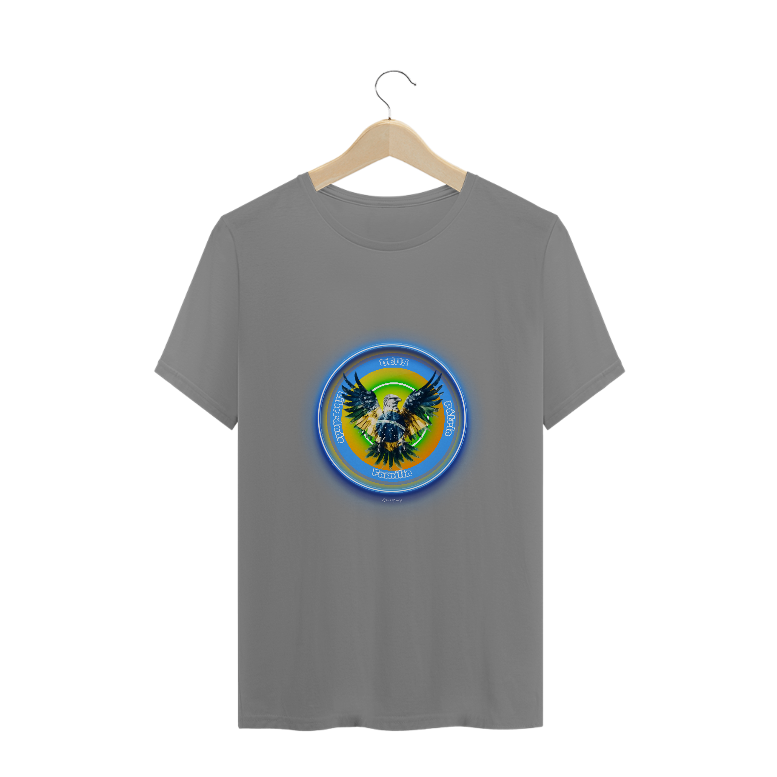 Deus Patria Família e Liberdade - Camiseta Plus SIze - K Brown
