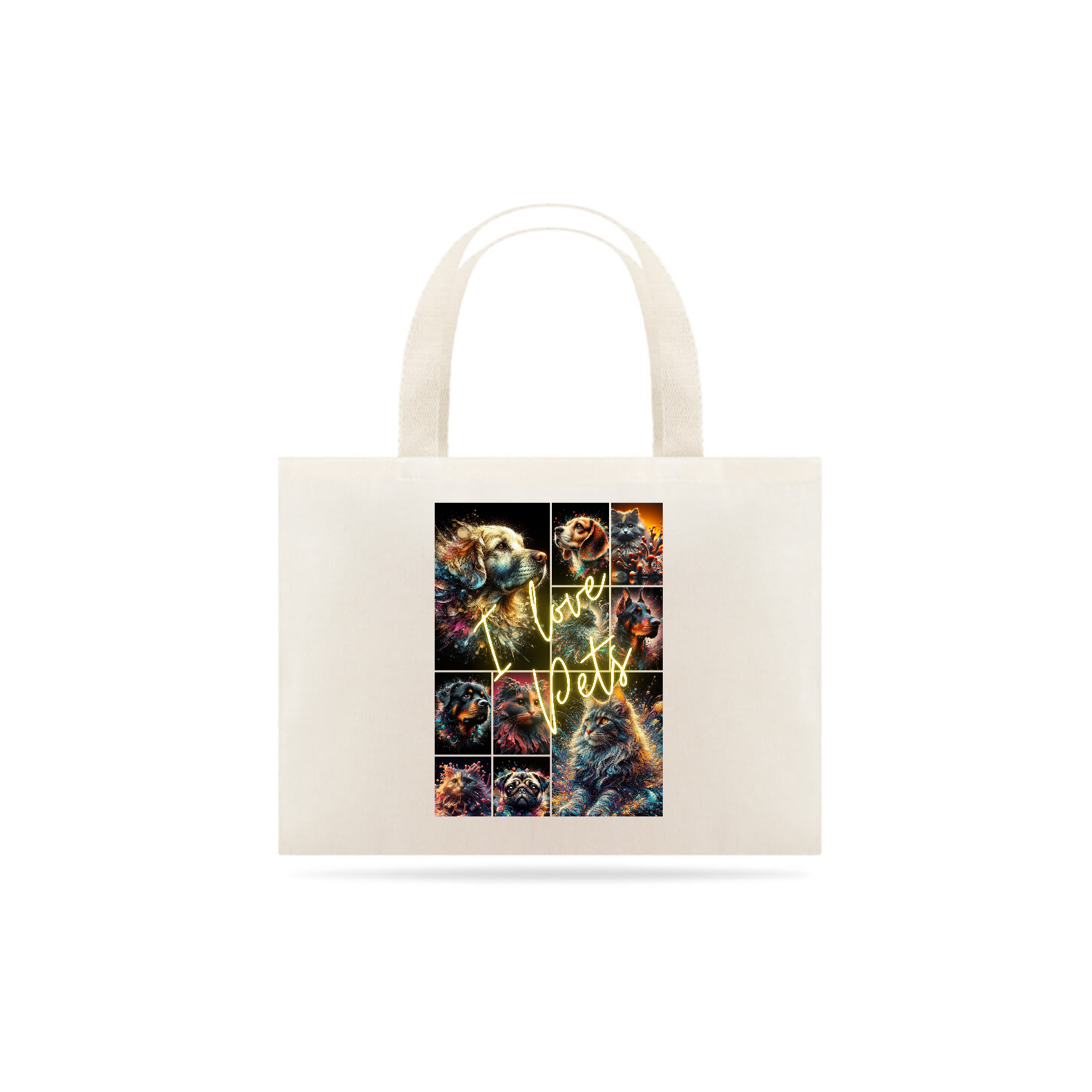 Eco Bag I love Pets