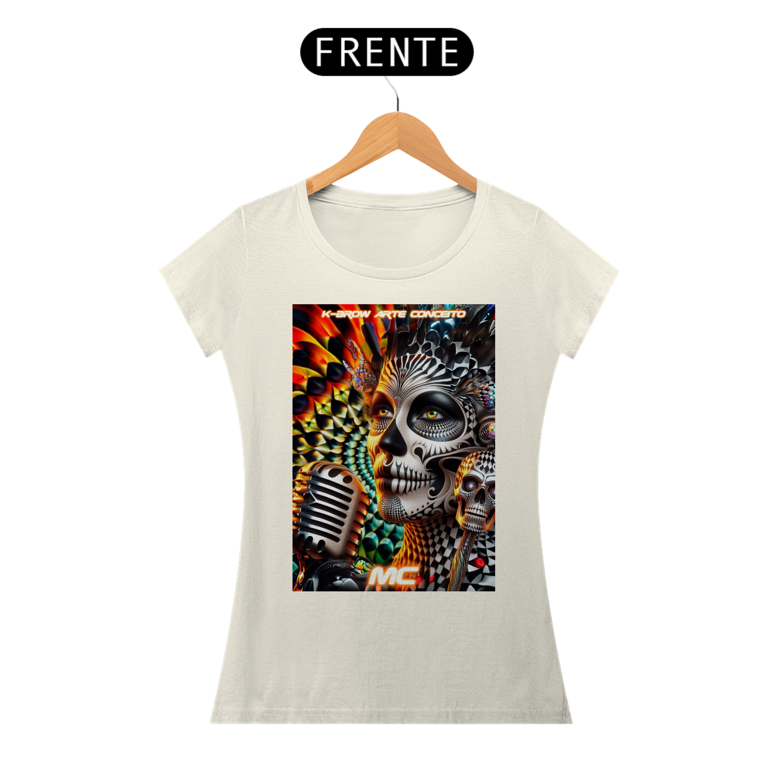Camiseta Baby Long MC K-brown AC