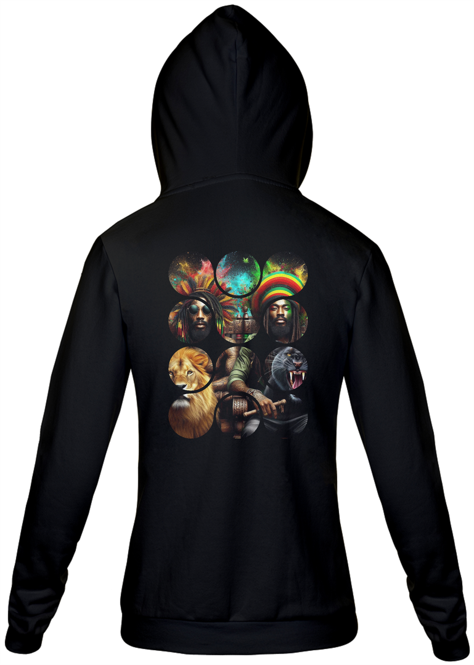|Moletom Capuz Reggae Vision