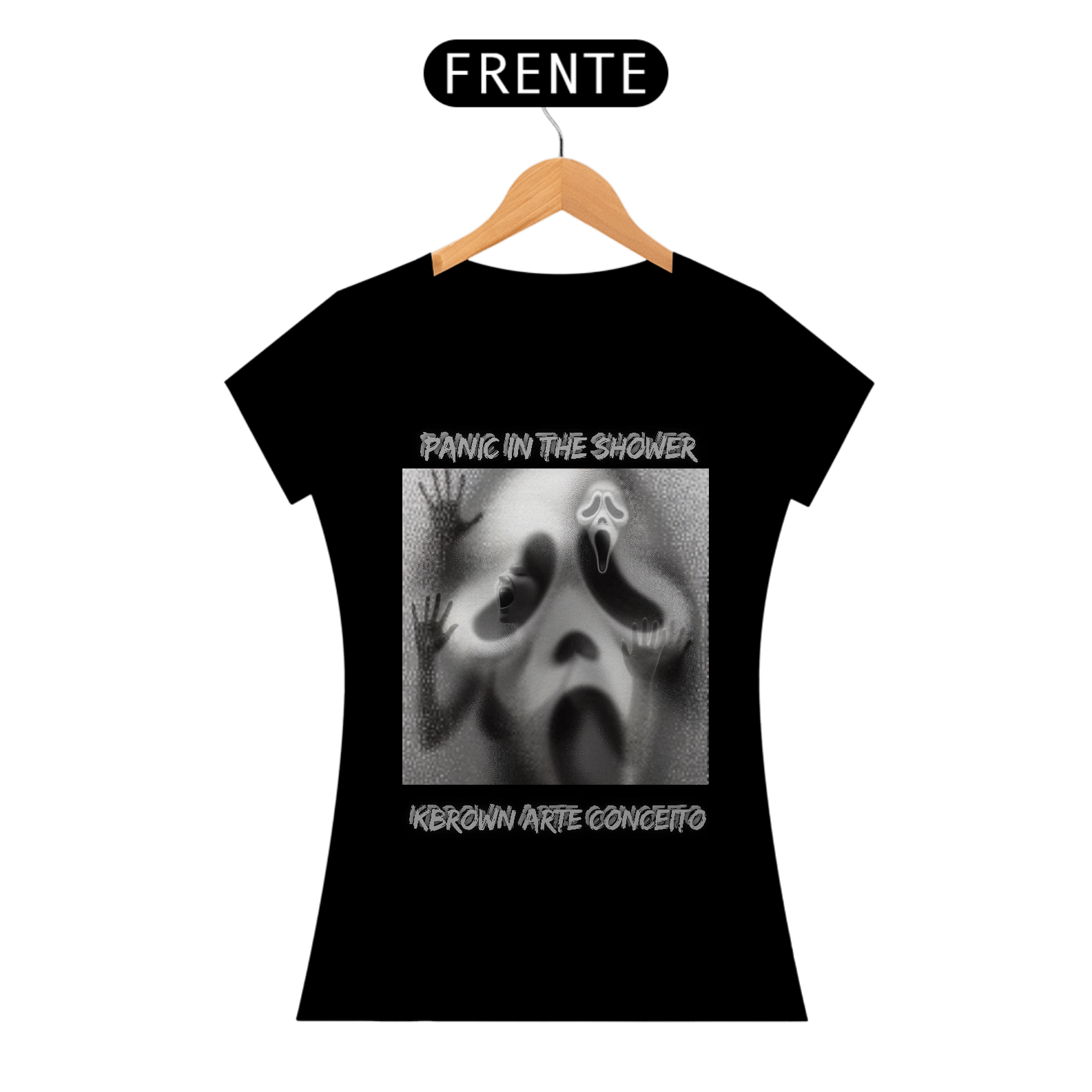 Camiseta Baby Long - Panic