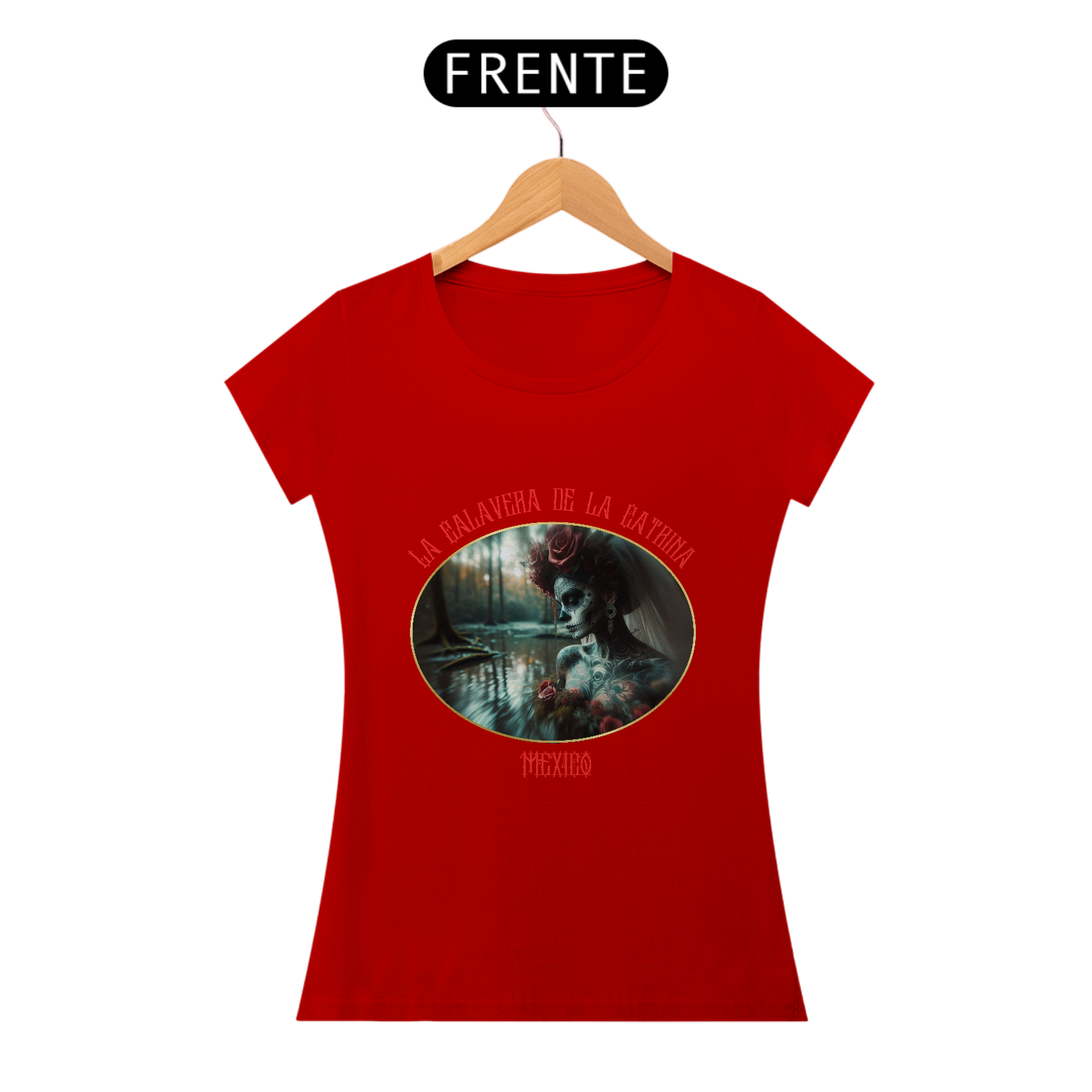 Camiseta Fem Baby Long - Catrina