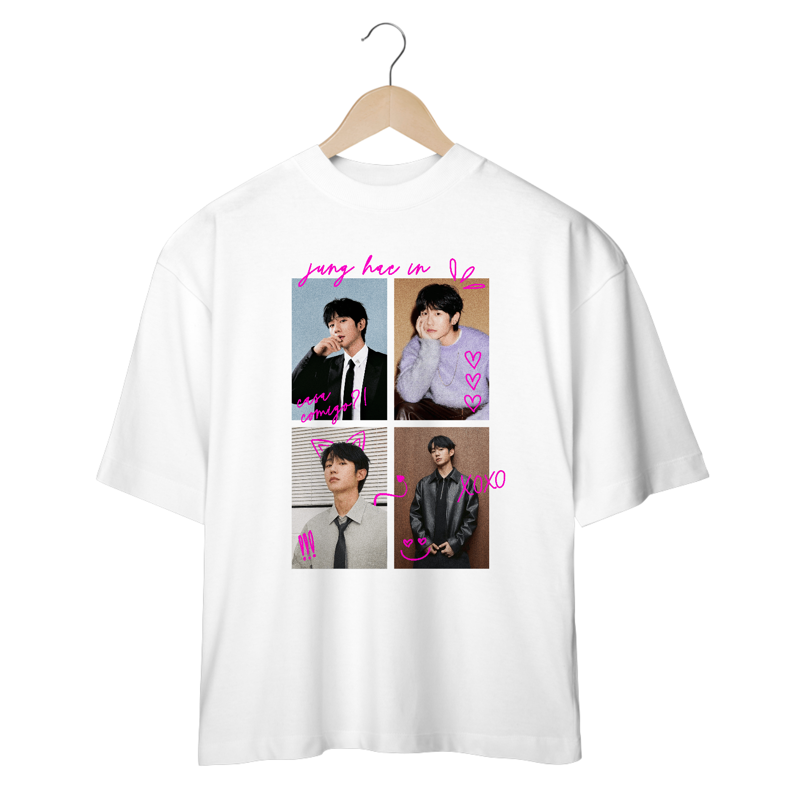 Camiseta Oversized Jung Haein 