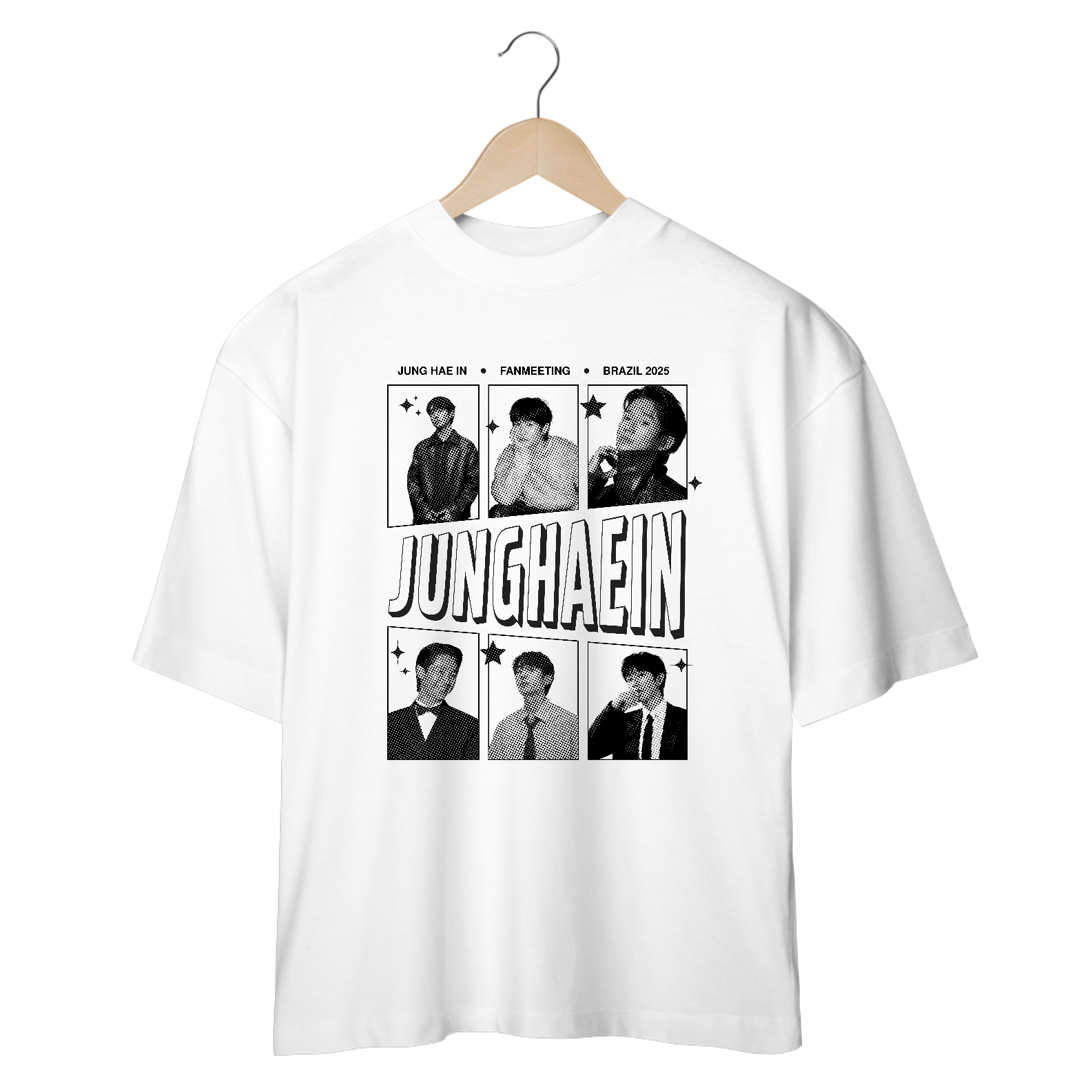 Camiseta Oversized Jung Haein 
