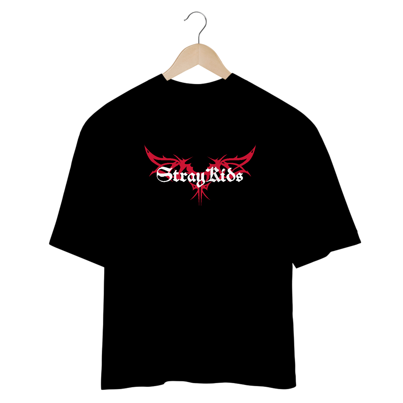 Camiseta Oversized - Stray Kids