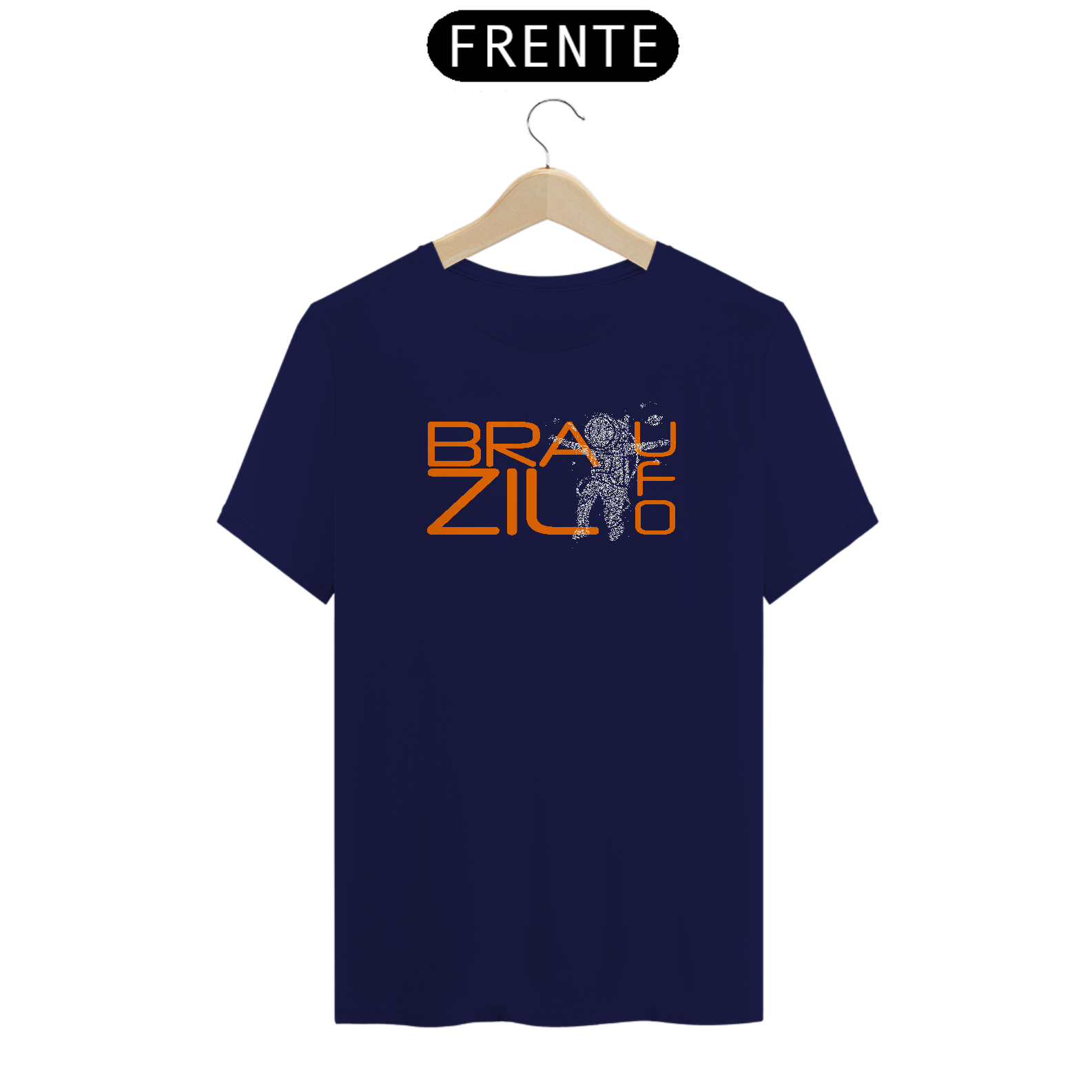 CAMISETA - ASTRONAUTA - BRAZIL UFO