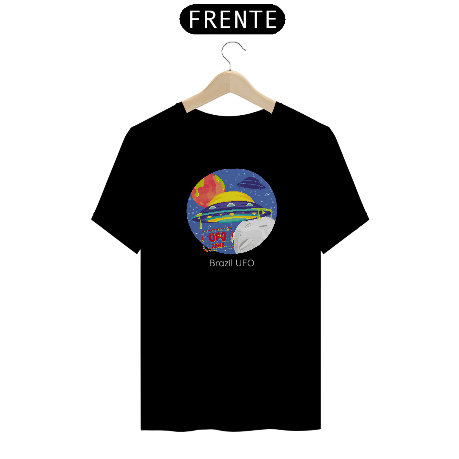 CAMISETA CLASSIC - UFO ZONE - BRAZIL UFO