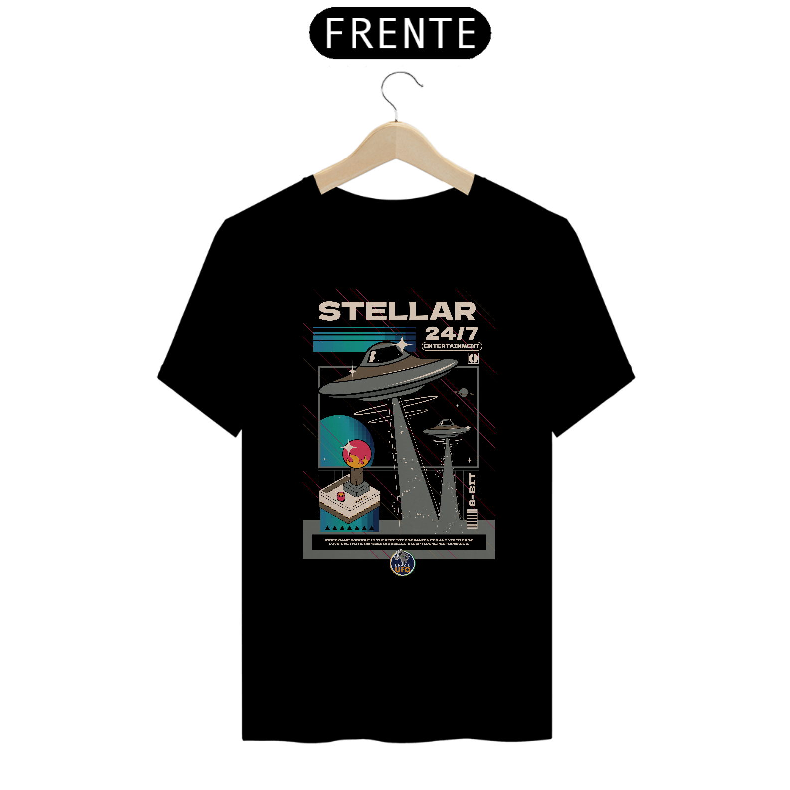 CAMISETA STELLAR - BRAZIL UFO