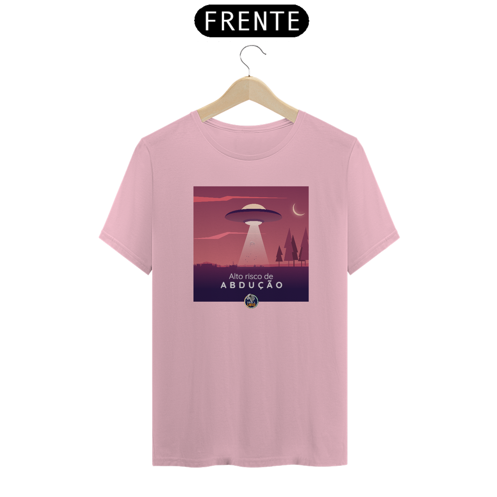 CAMISETA - ALTO RISCO DE ABDUÇÃO