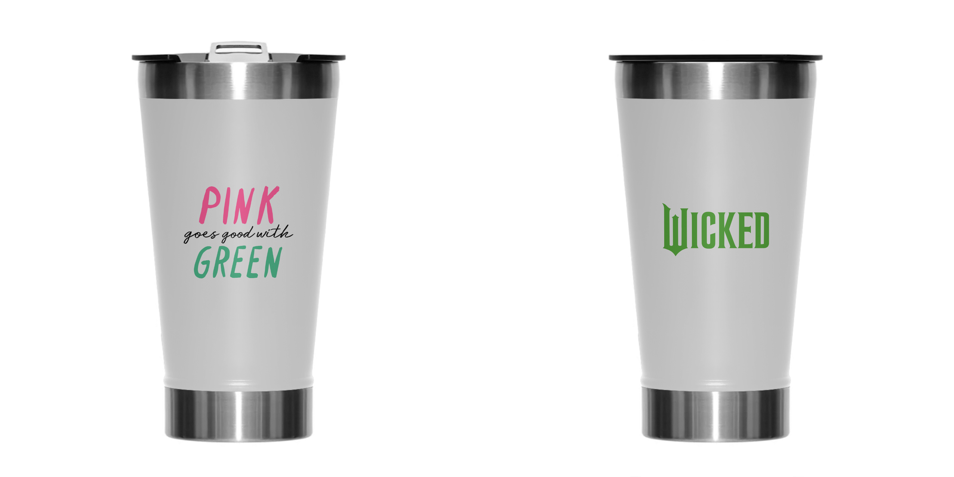 Copo Térmico - Pink Goes Good With Green