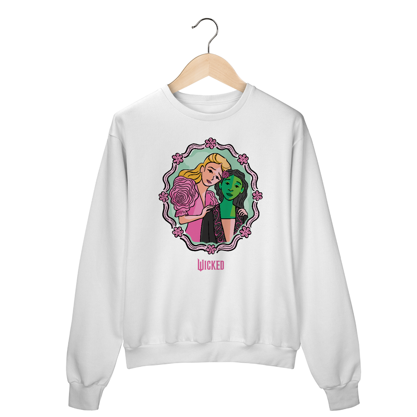 Moletom Fechado - Green Goes Well With Pink 