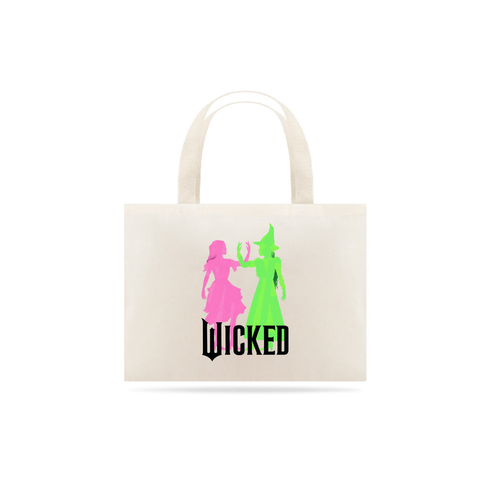 Eco Bag Grande - Wicked: Elphaba and Glinda Together 