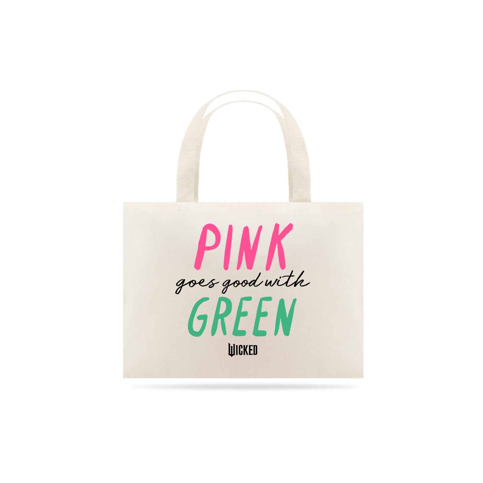 Eco Bag Grande - Pink Goes Good With Green